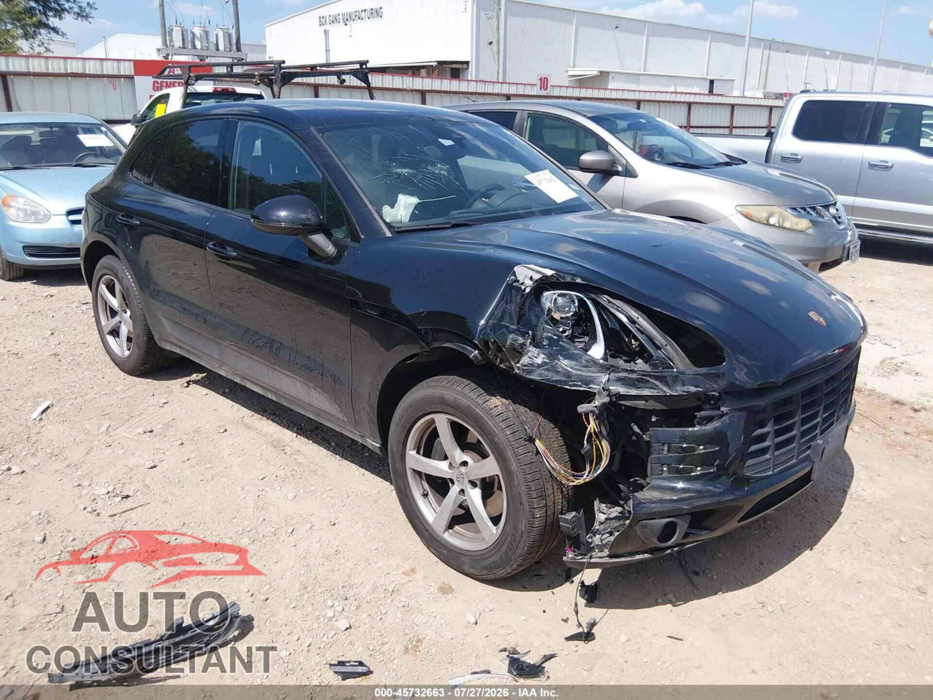 PORSCHE MACAN 2018 - WP1AA2A59JLB09191