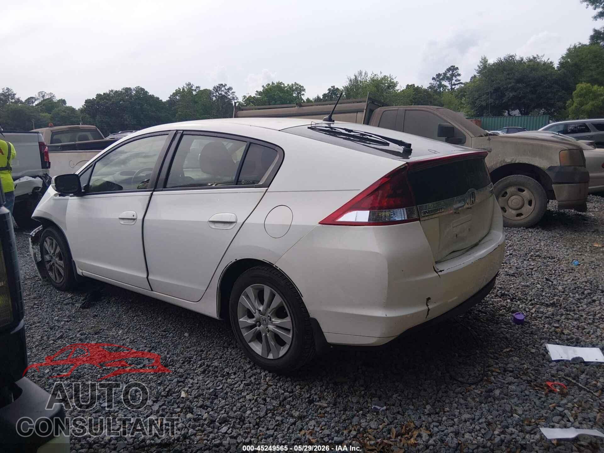 HONDA INSIGHT 2013 - JHMZE2H70DS006847
