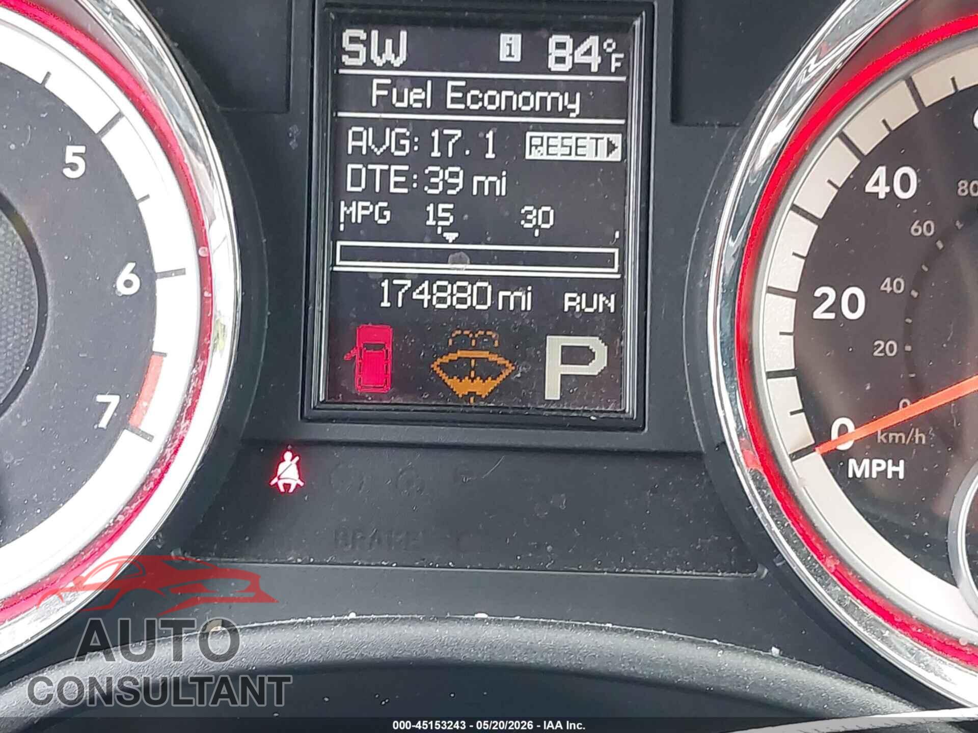 DODGE DURANGO 2013 - 1C4RDHAG6DC685468