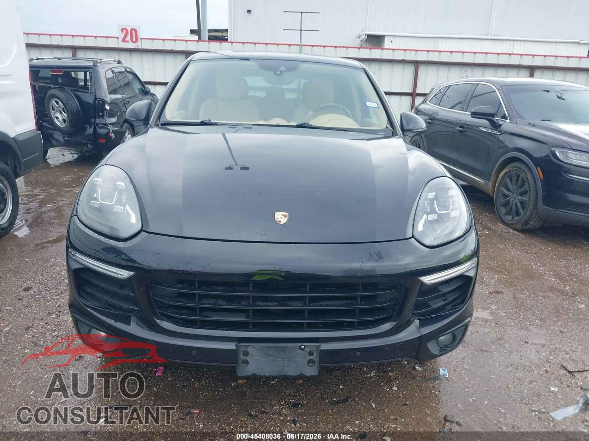 PORSCHE CAYENNE 2016 - WP1AA2A29GLA11423