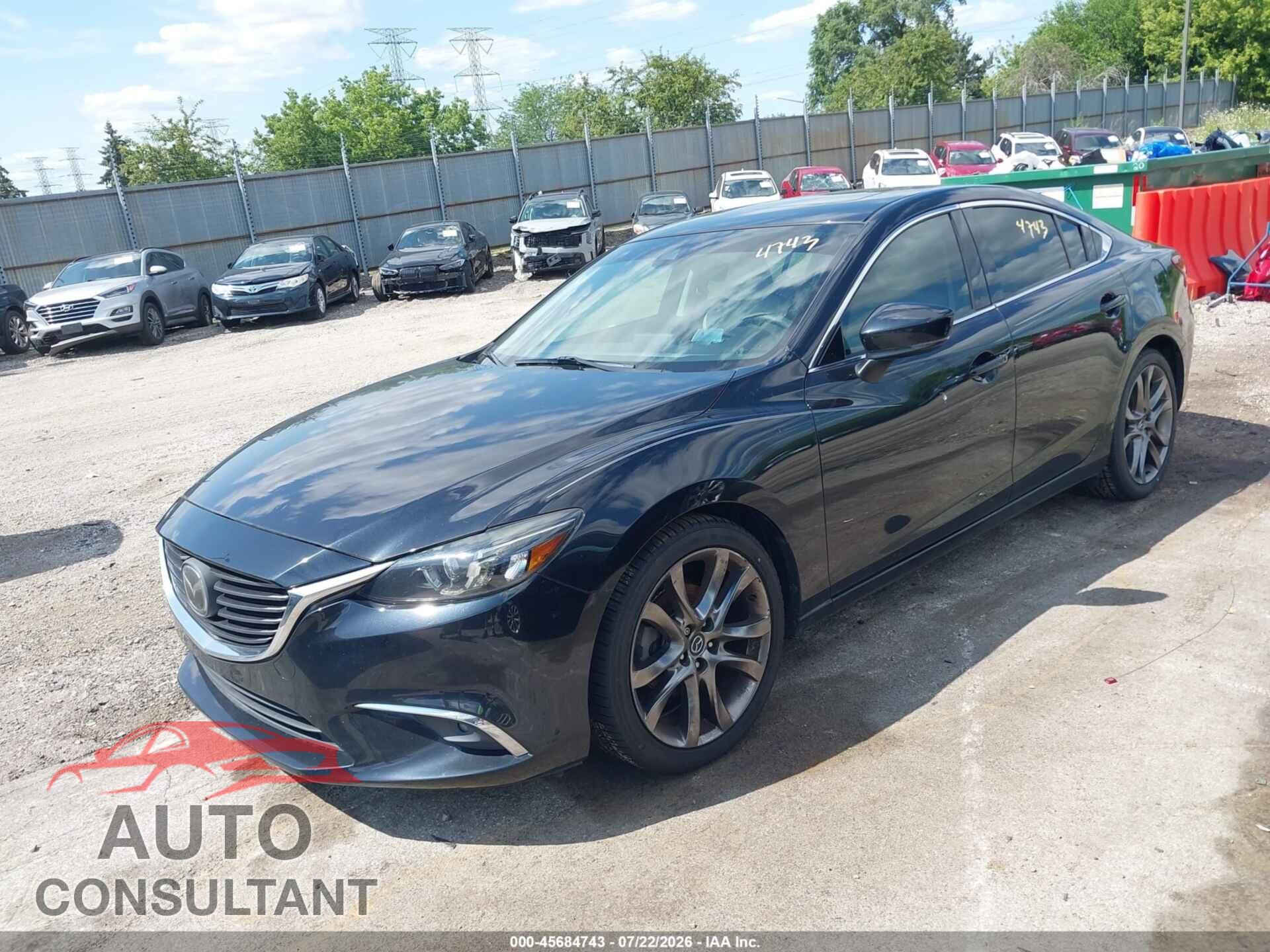 MAZDA MAZDA6 2017 - JM1GL1W58H1104546