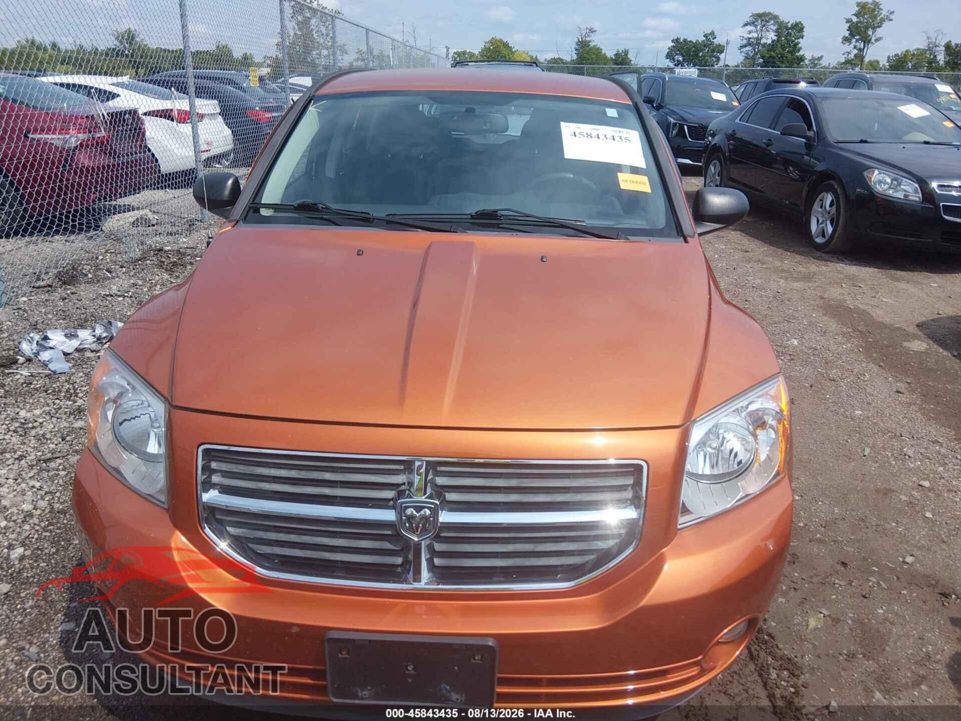 DODGE CALIBER 2011 - 1B3CB3HA7BD106853