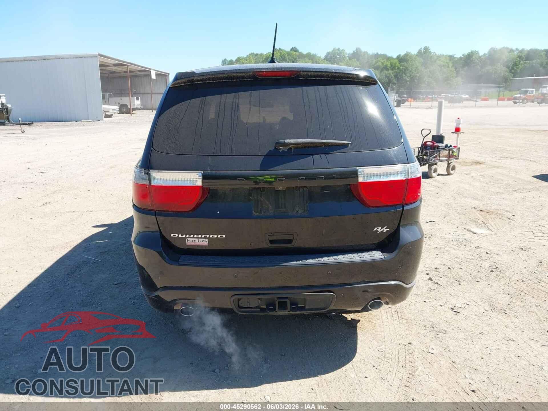 DODGE DURANGO 2012 - 1C4SDHCT1CC321789