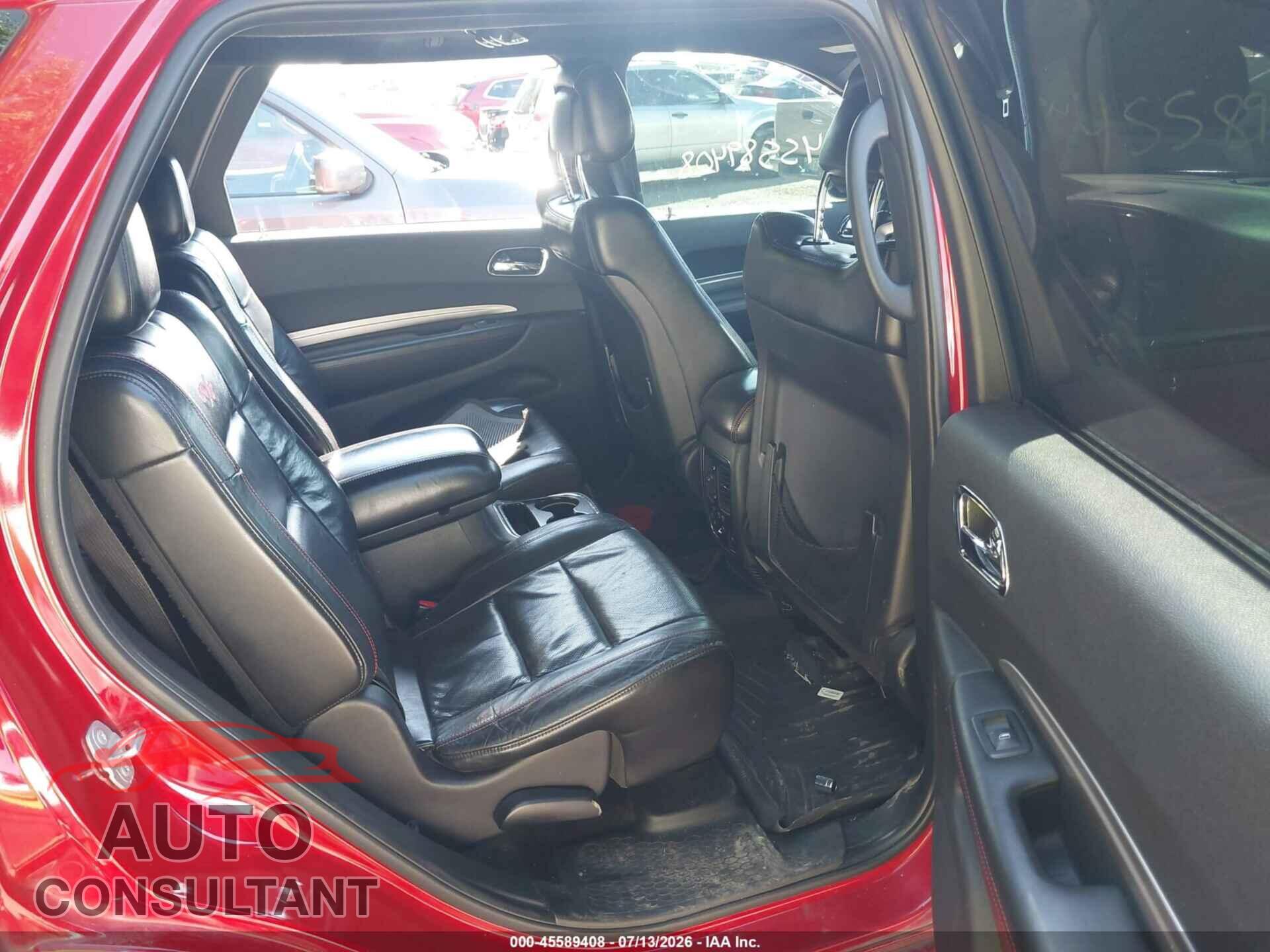 DODGE DURANGO 2016 - 1C4SDJCTXGC486219