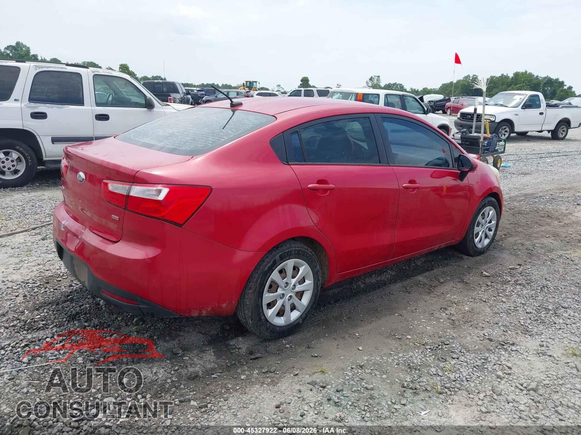 KIA RIO 2013 - KNADM4A37D6171625