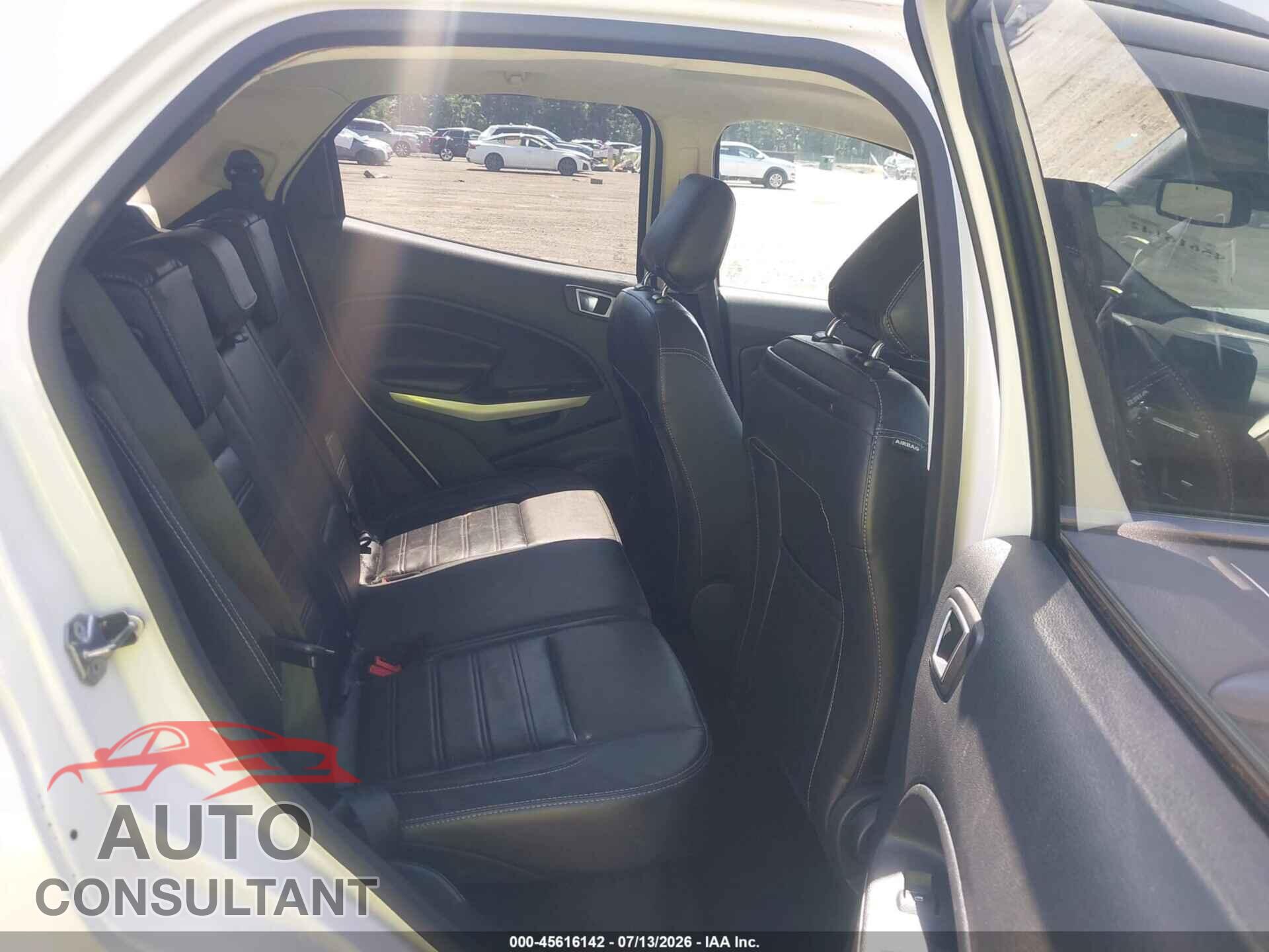 FORD ECOSPORT 2019 - MAJ6S3KL2KC262994