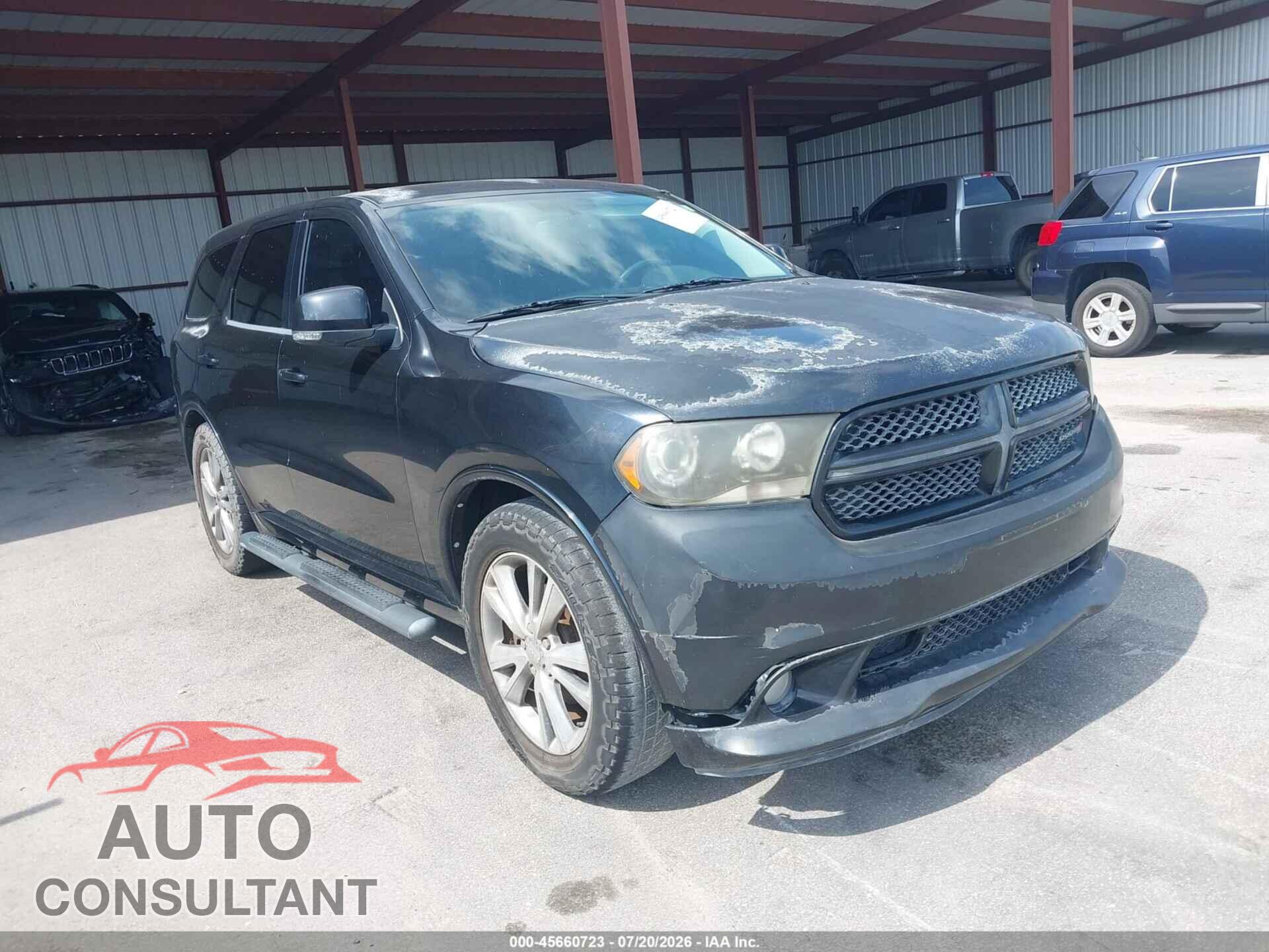 DODGE DURANGO 2012 - 1C4SDHCT3CC314360