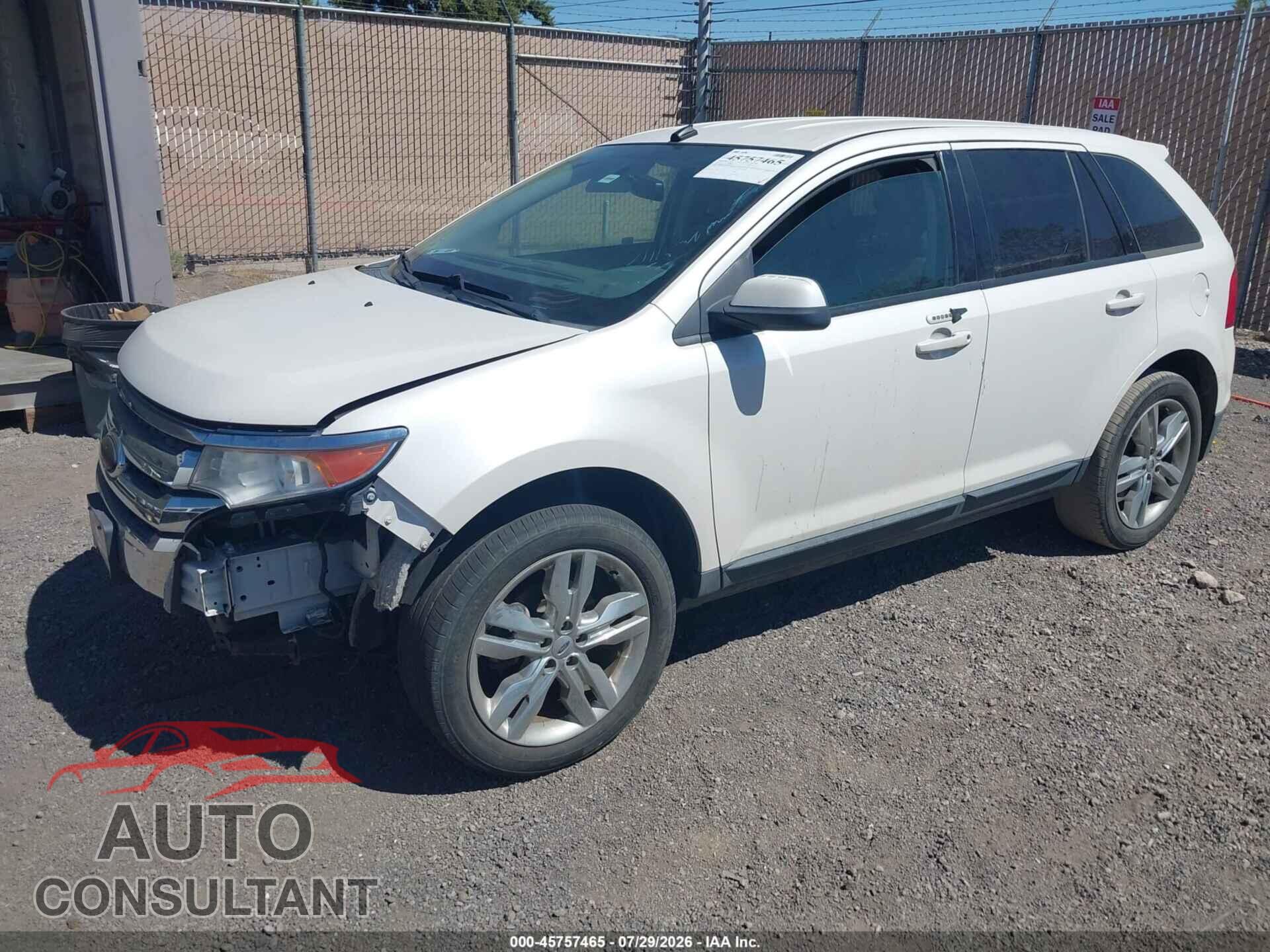 FORD EDGE 2013 - 2FMDK3JC3DBE02116