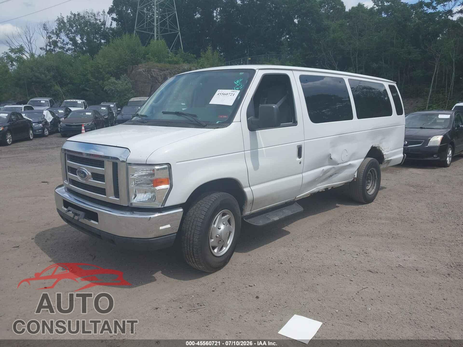 FORD E-350 SUPER DUTY 2012 - 1FBSS3BL3CDA89060