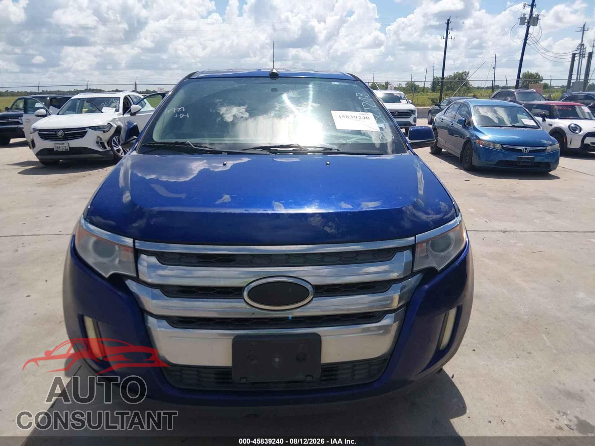 FORD EDGE 2013 - 2FMDK3JC6DBB21248