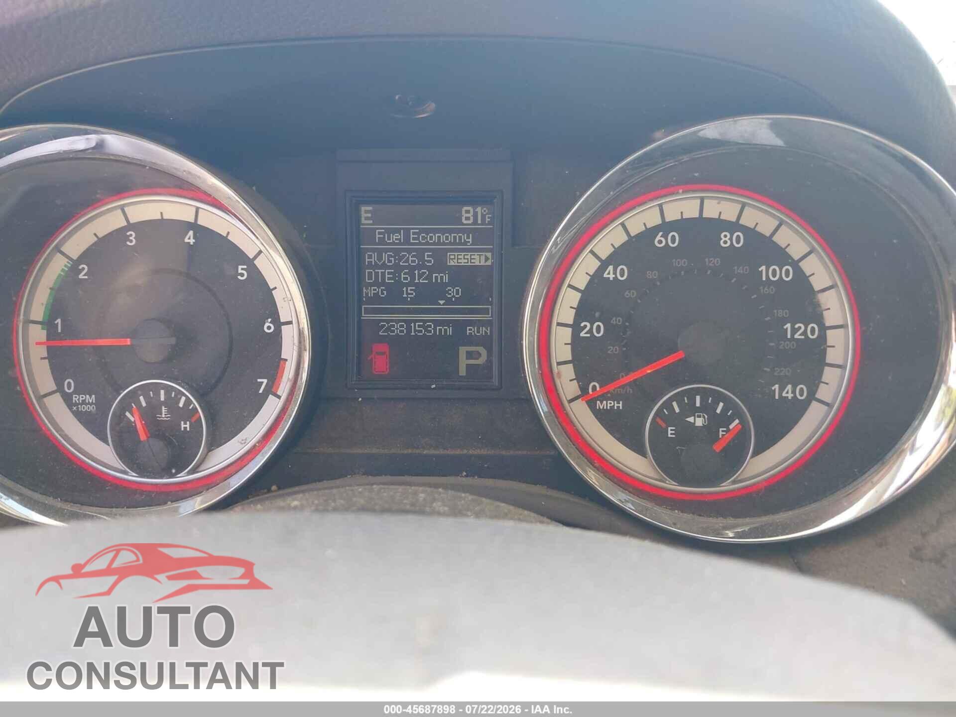 DODGE DURANGO 2013 - 1C4RDHAG9DC684010