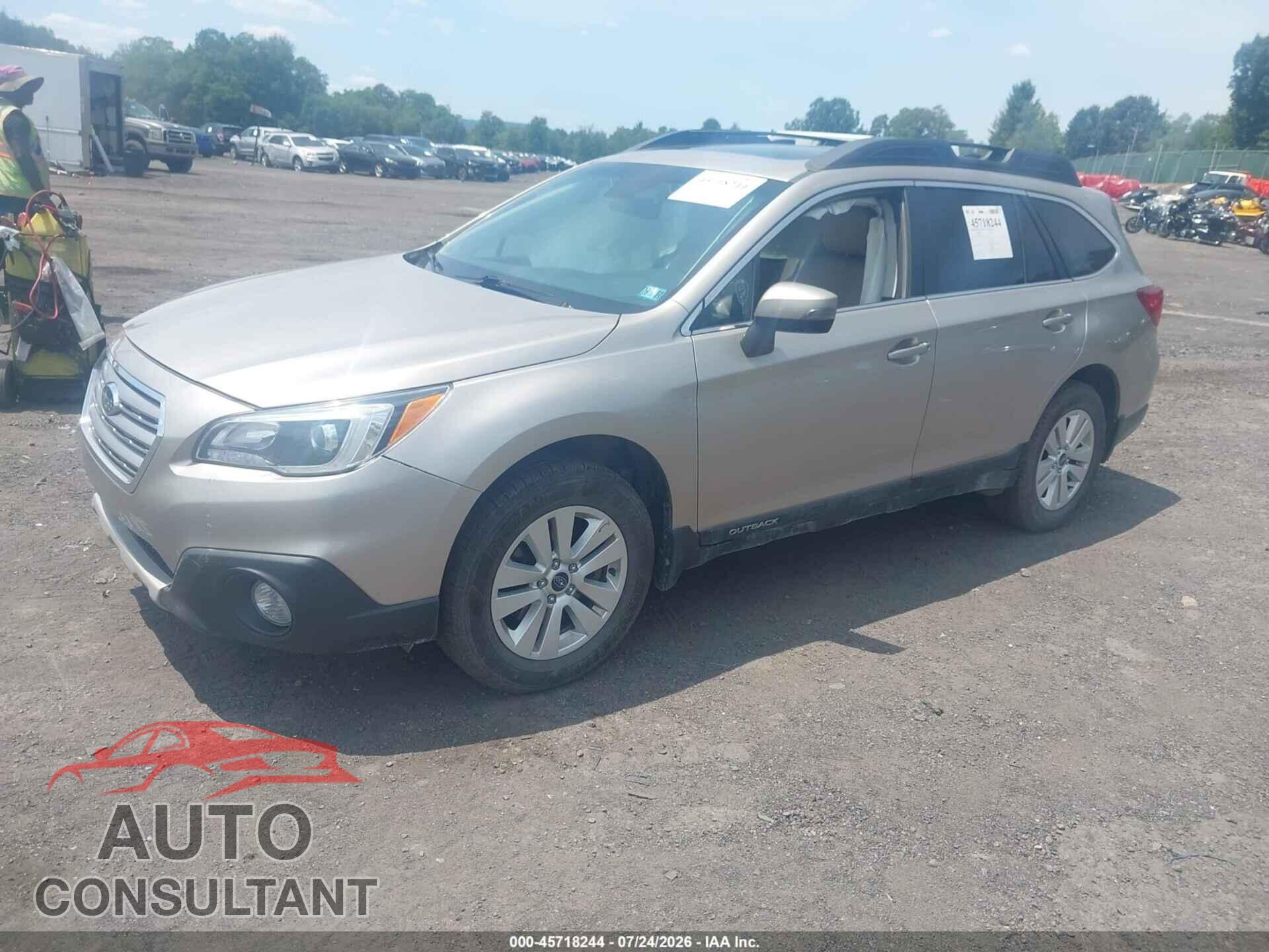 SUBARU OUTBACK 2017 - 4S4BSANC2H3258148