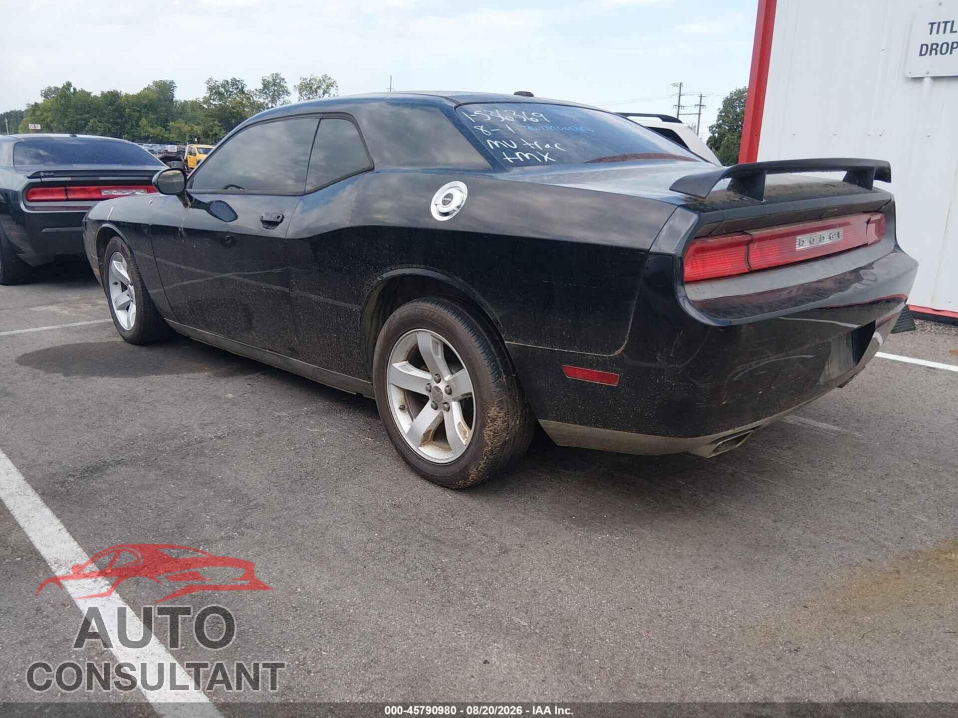 DODGE CHALLENGER 2013 - 2C3CDYAG6DH536369