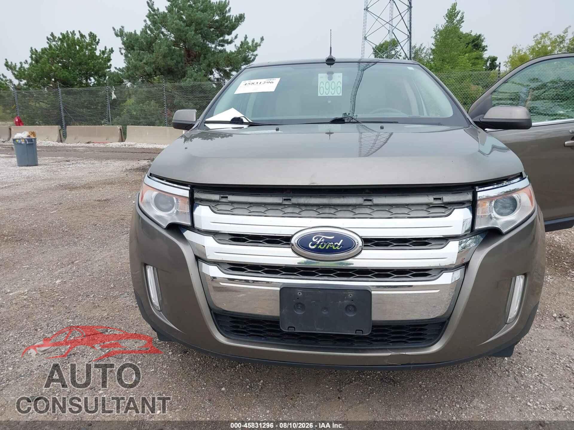 FORD EDGE 2013 - 2FMDK3KC2DBA82527