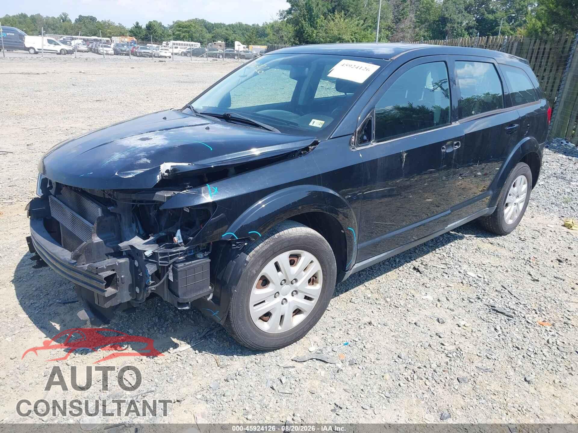 DODGE JOURNEY 2015 - 3C4PDCAB3FT510732
