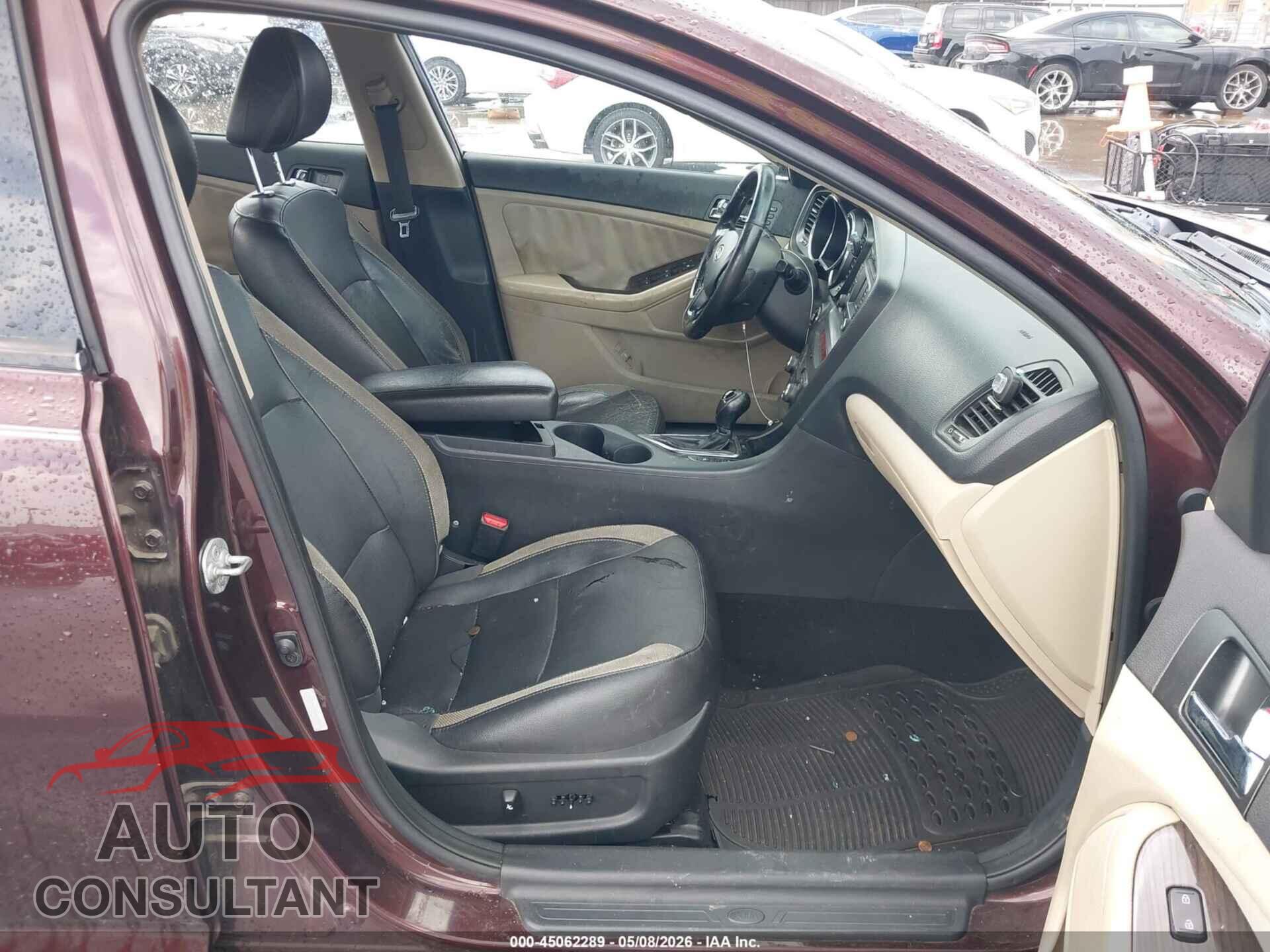 KIA OPTIMA 2012 - 5XXGN4A75CG059759