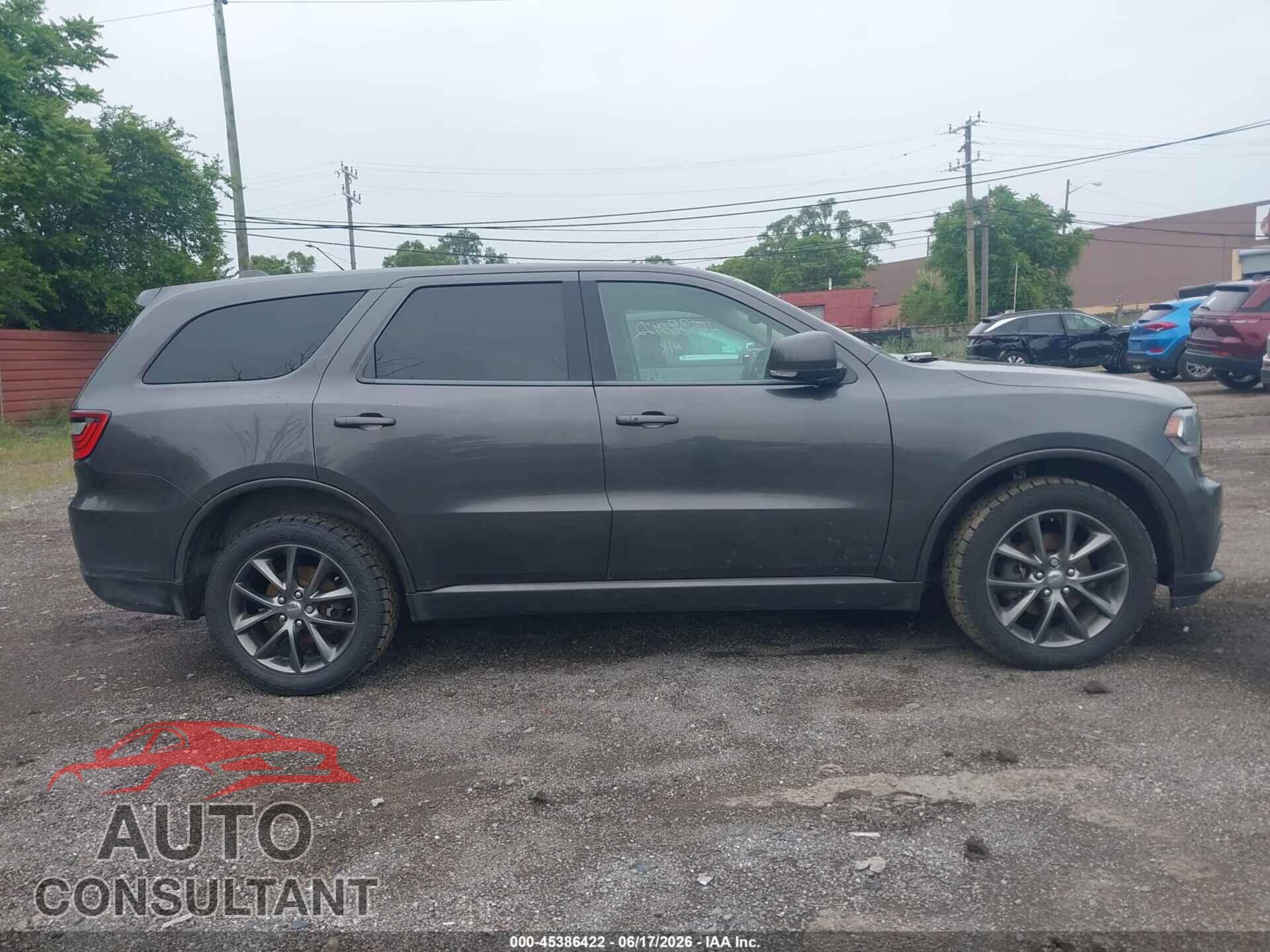 DODGE DURANGO 2017 - 1C4RDJDG3HC799436