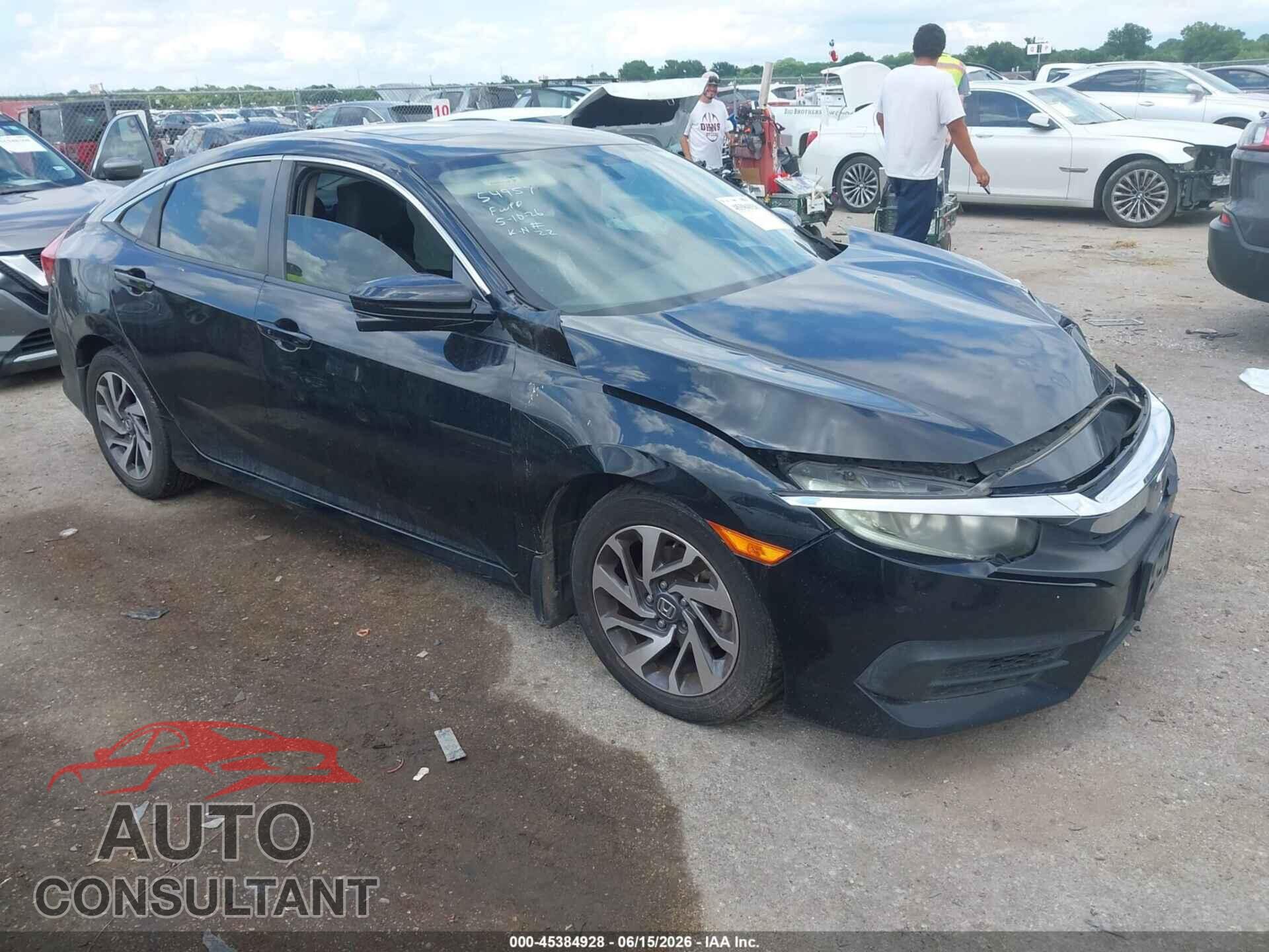 HONDA CIVIC 2017 - 19XFC2F74HE039629