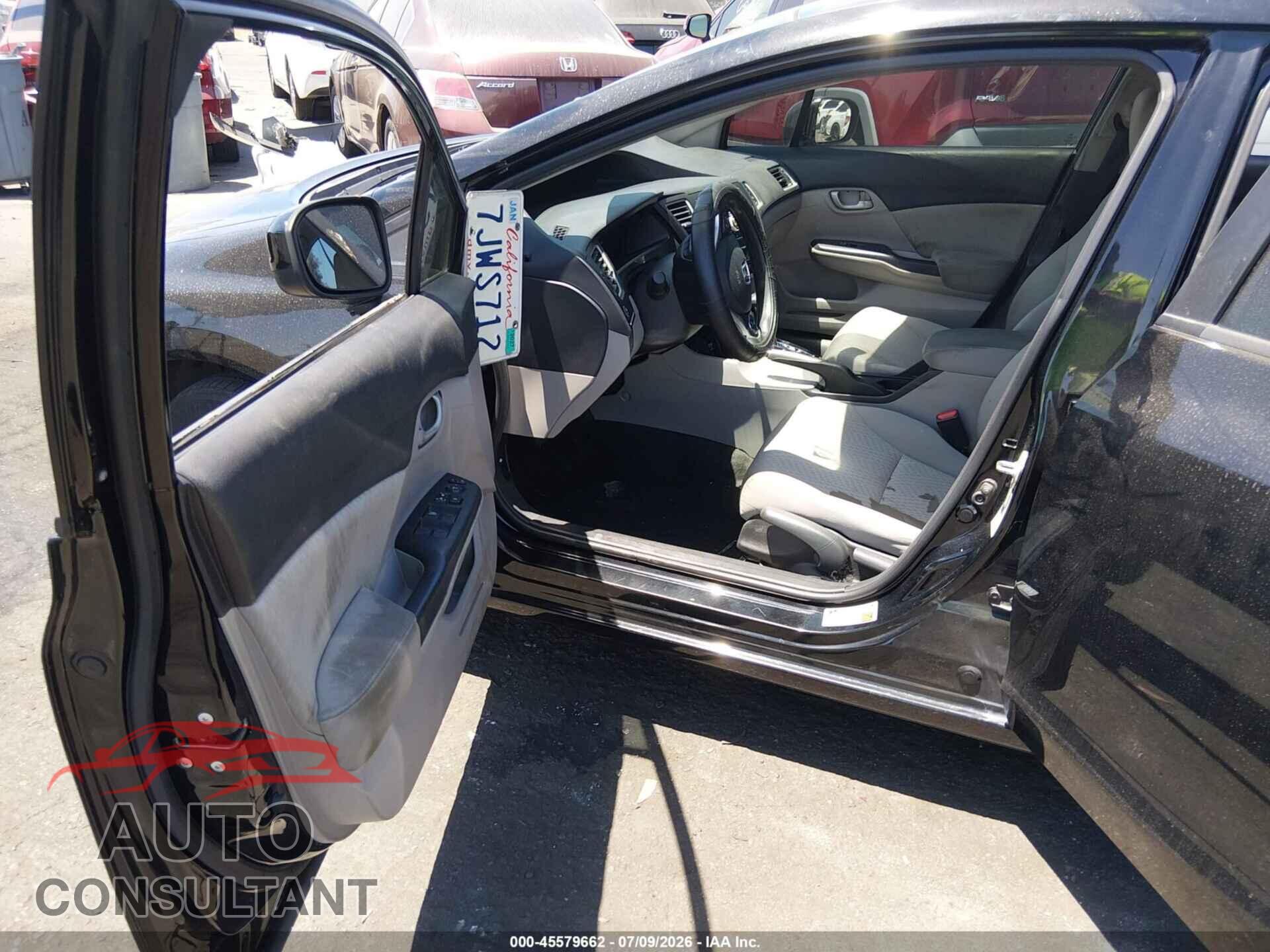 HONDA CIVIC 2015 - 19XFB2F55FE200312