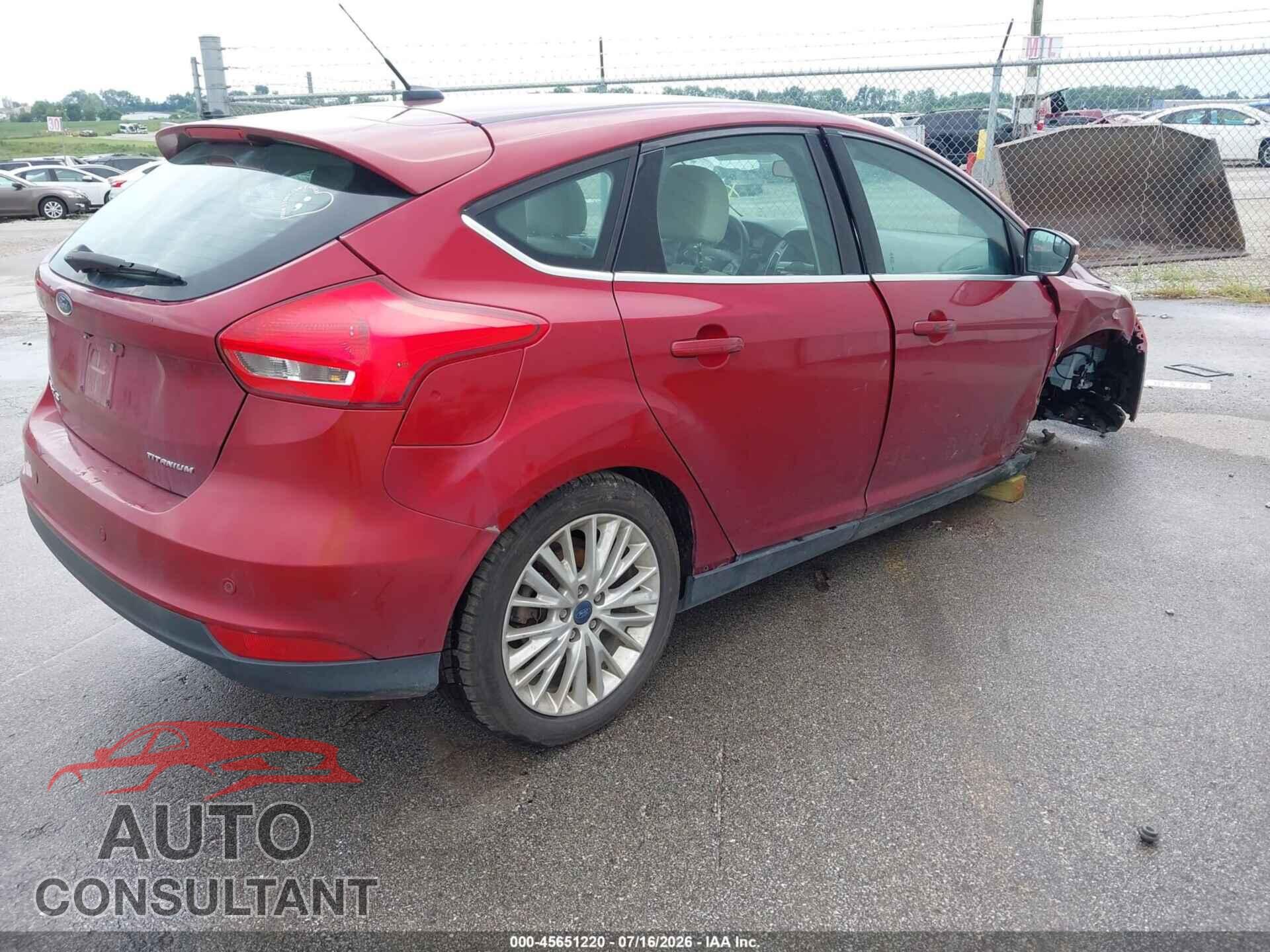 FORD FOCUS 2017 - 1FADP3N26HL272870