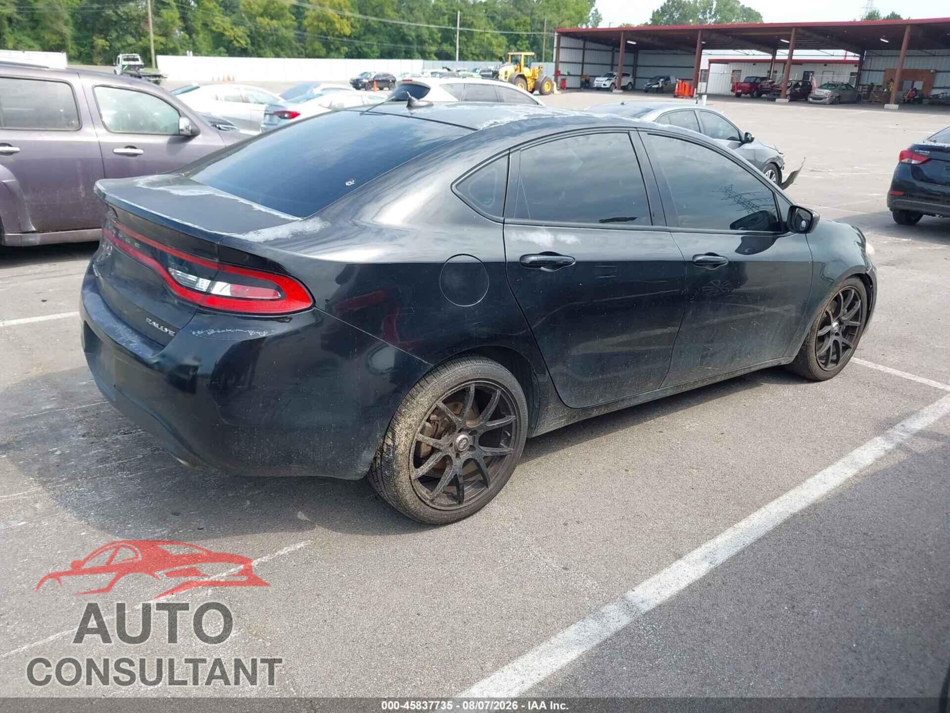 DODGE DART 2013 - 1C3CDFBA4DD312058