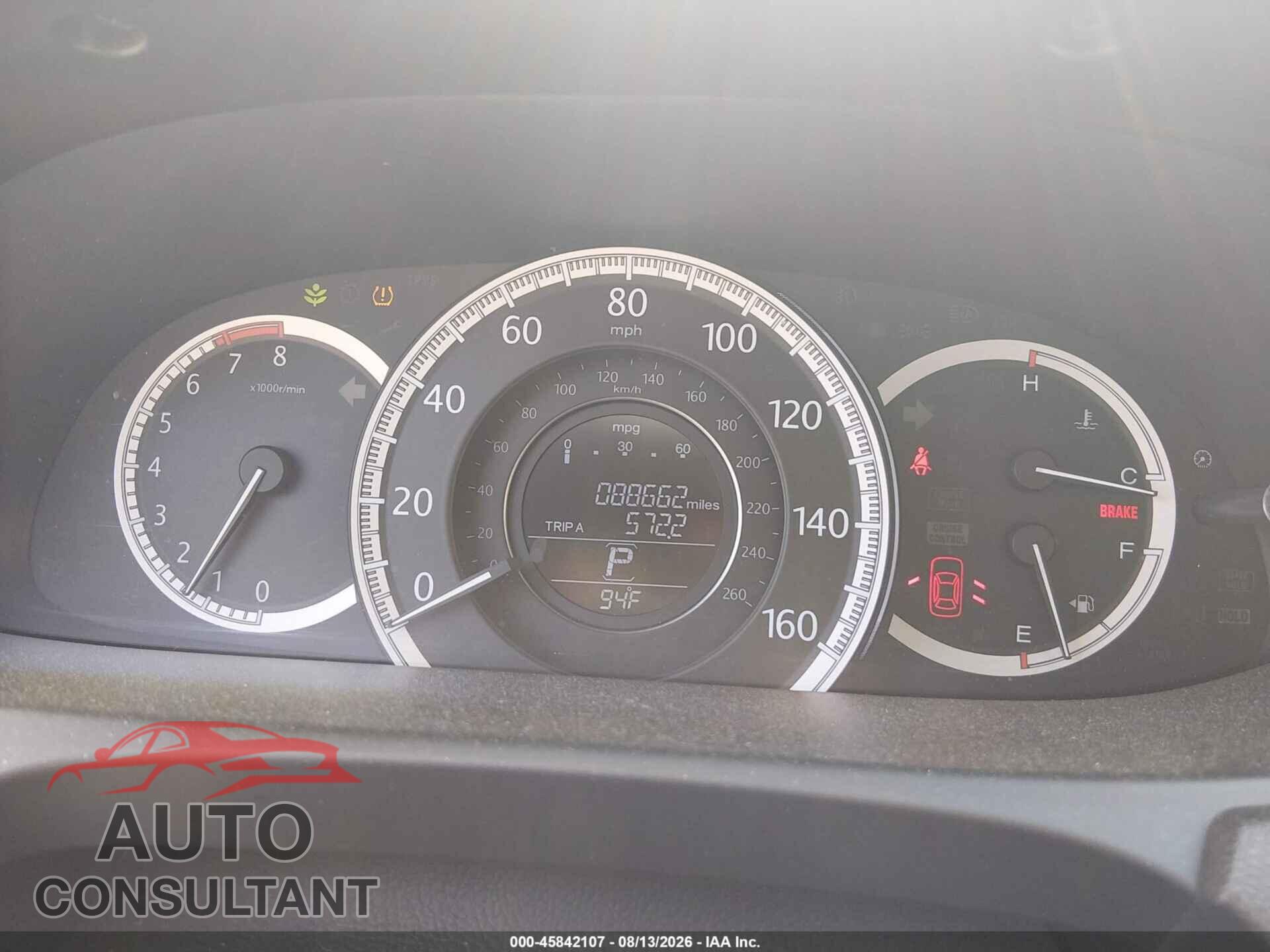 HONDA ACCORD 2015 - 1HGCR2F75FA249630