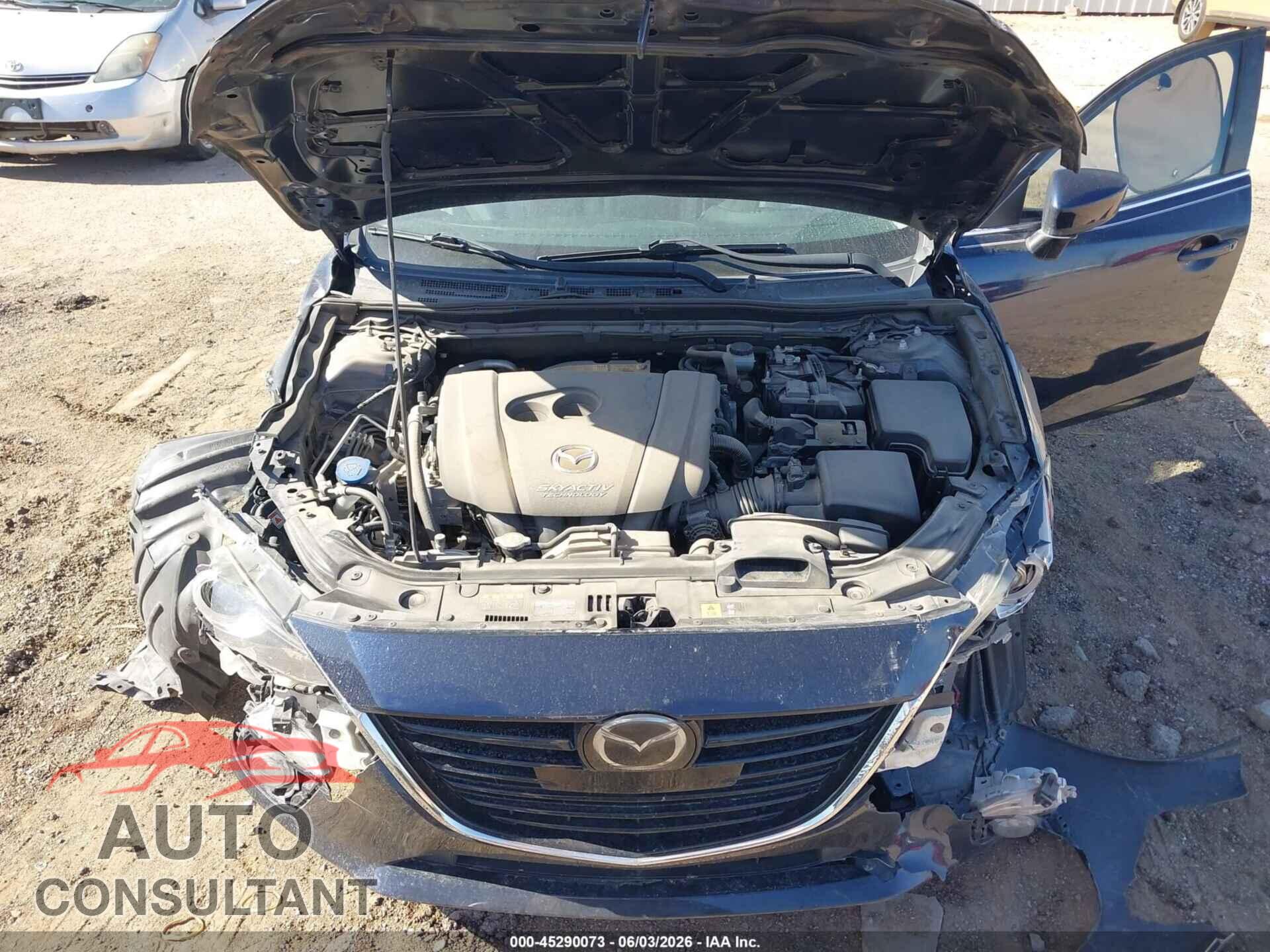 MAZDA MAZDA3 2016 - JM1BM1N31G1280098