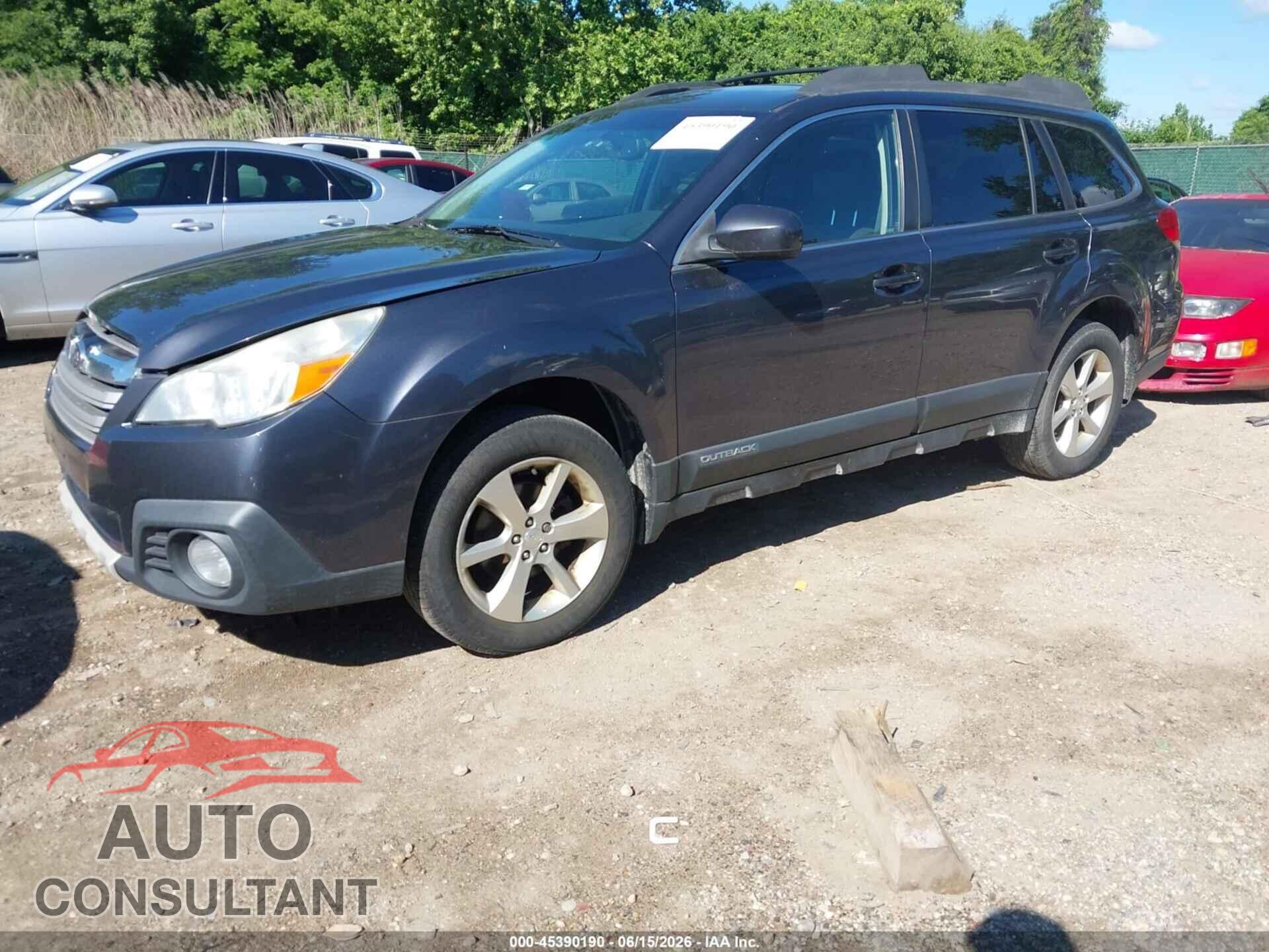 SUBARU OUTBACK 2013 - 4S4BRBKC2D3220872