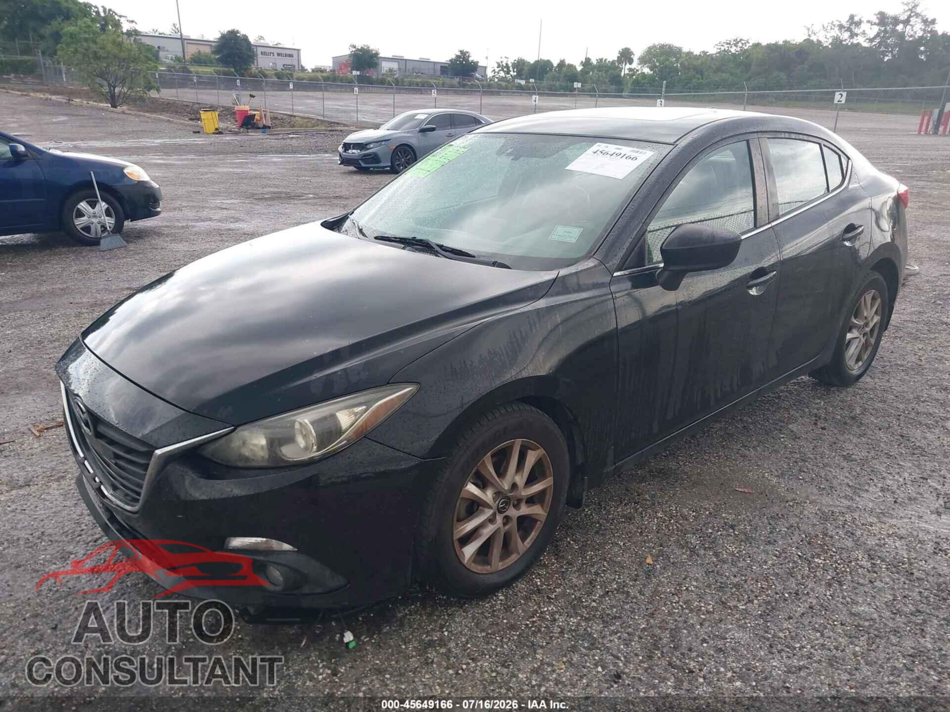 MAZDA MAZDA3 2016 - JM1BM1W78G1343473