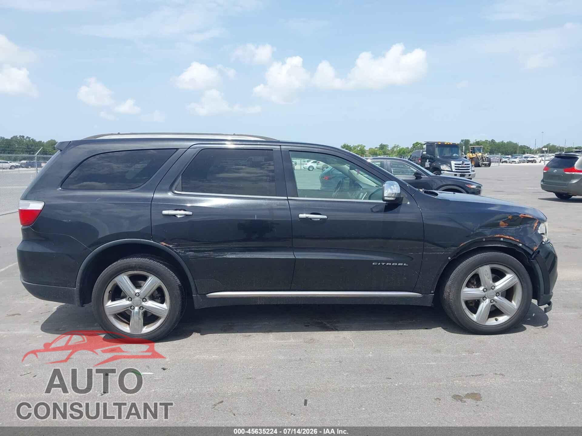 DODGE DURANGO 2012 - 1C4SDHET1CC314399