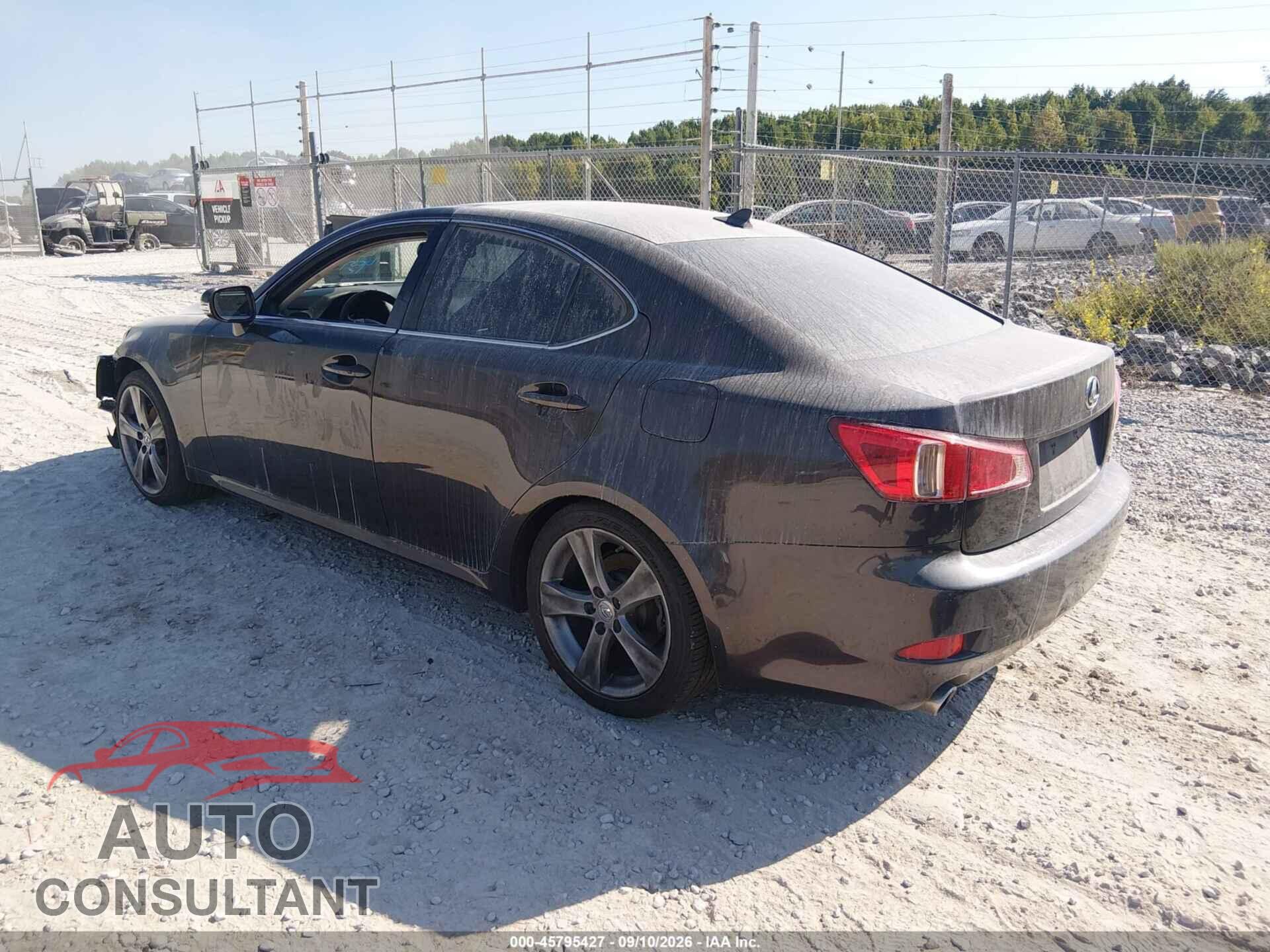 LEXUS IS 250 2012 - JTHBF5C25C5160818
