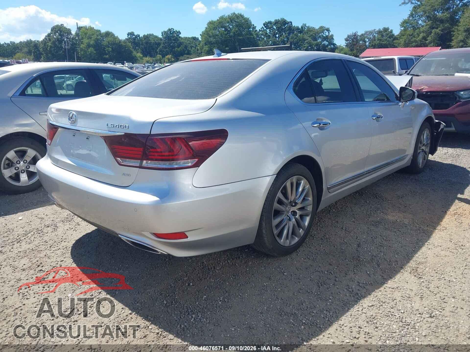 LEXUS LS 460 2013 - JTHCL5EF2D5016903