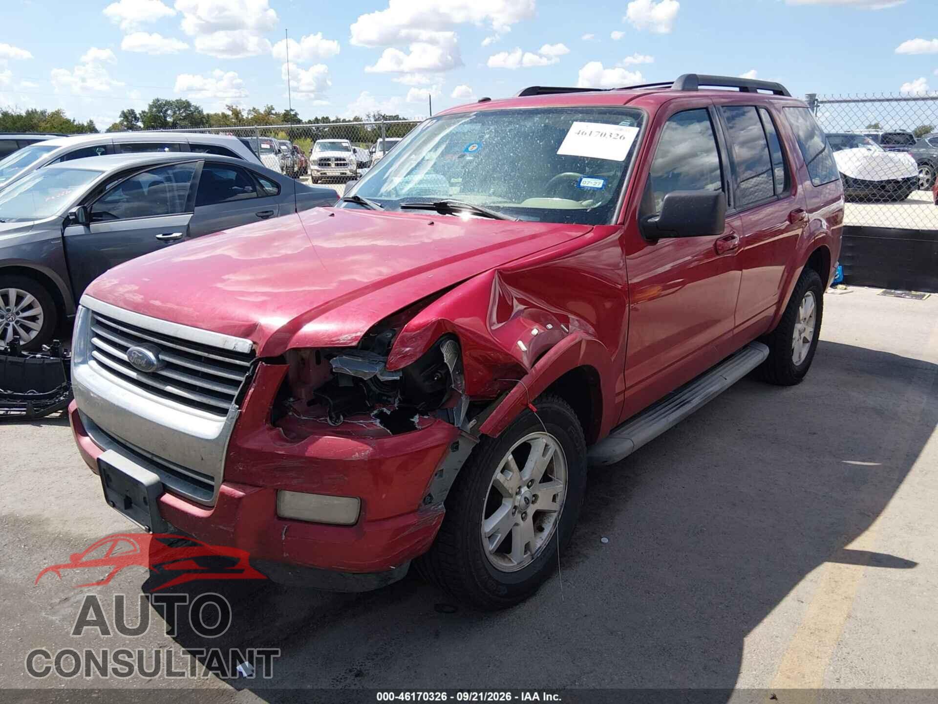 FORD EXPLORER 2010 - 1FMEU6DEXAUA72848