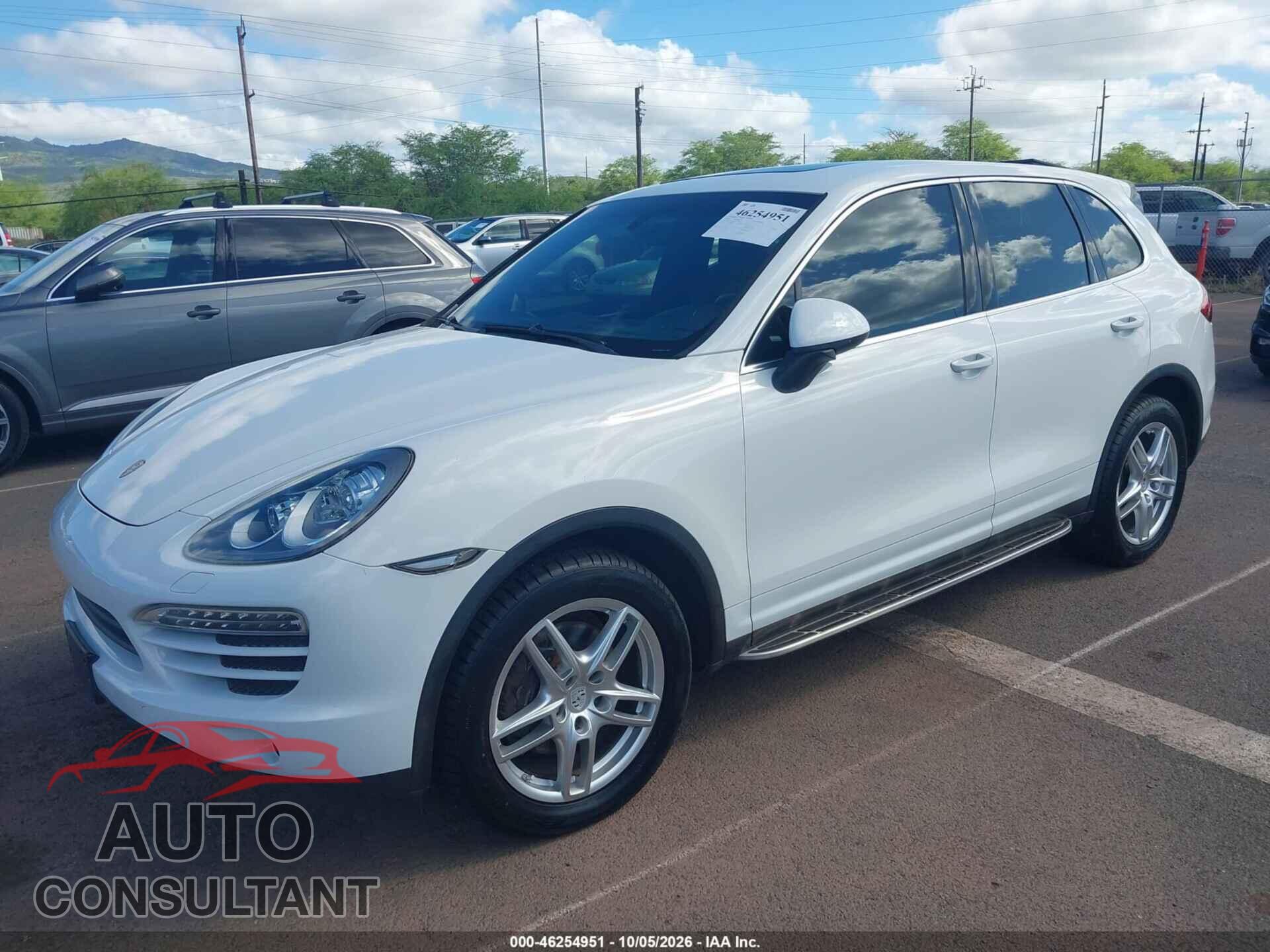 PORSCHE CAYENNE 2012 - WP1AA2A26CLA10871
