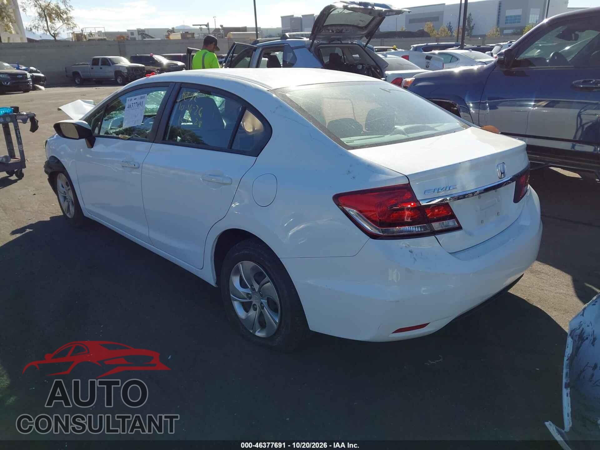 HONDA CIVIC 2014 - 19XFB2F59EE246563