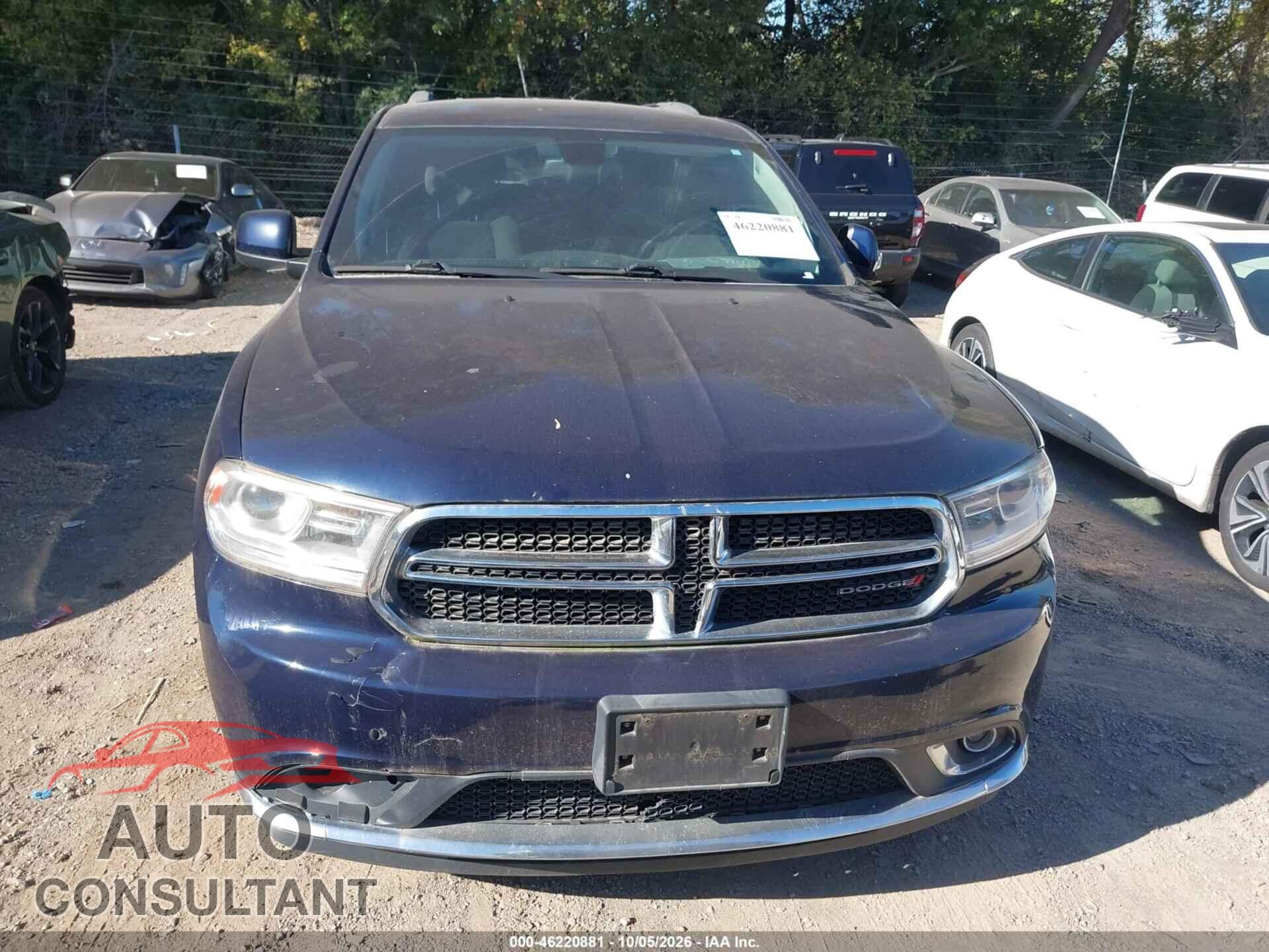 DODGE DURANGO 2014 - 1C4RDJAG0EC503577