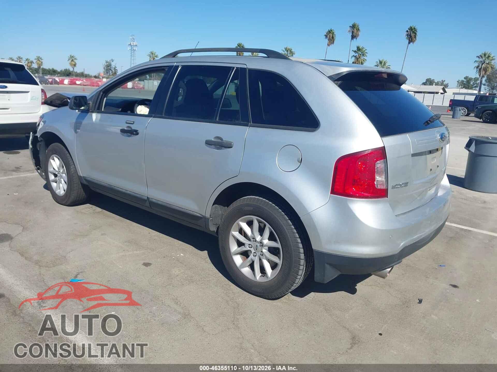 FORD EDGE 2013 - 2FMDK3GC1DBB54567
