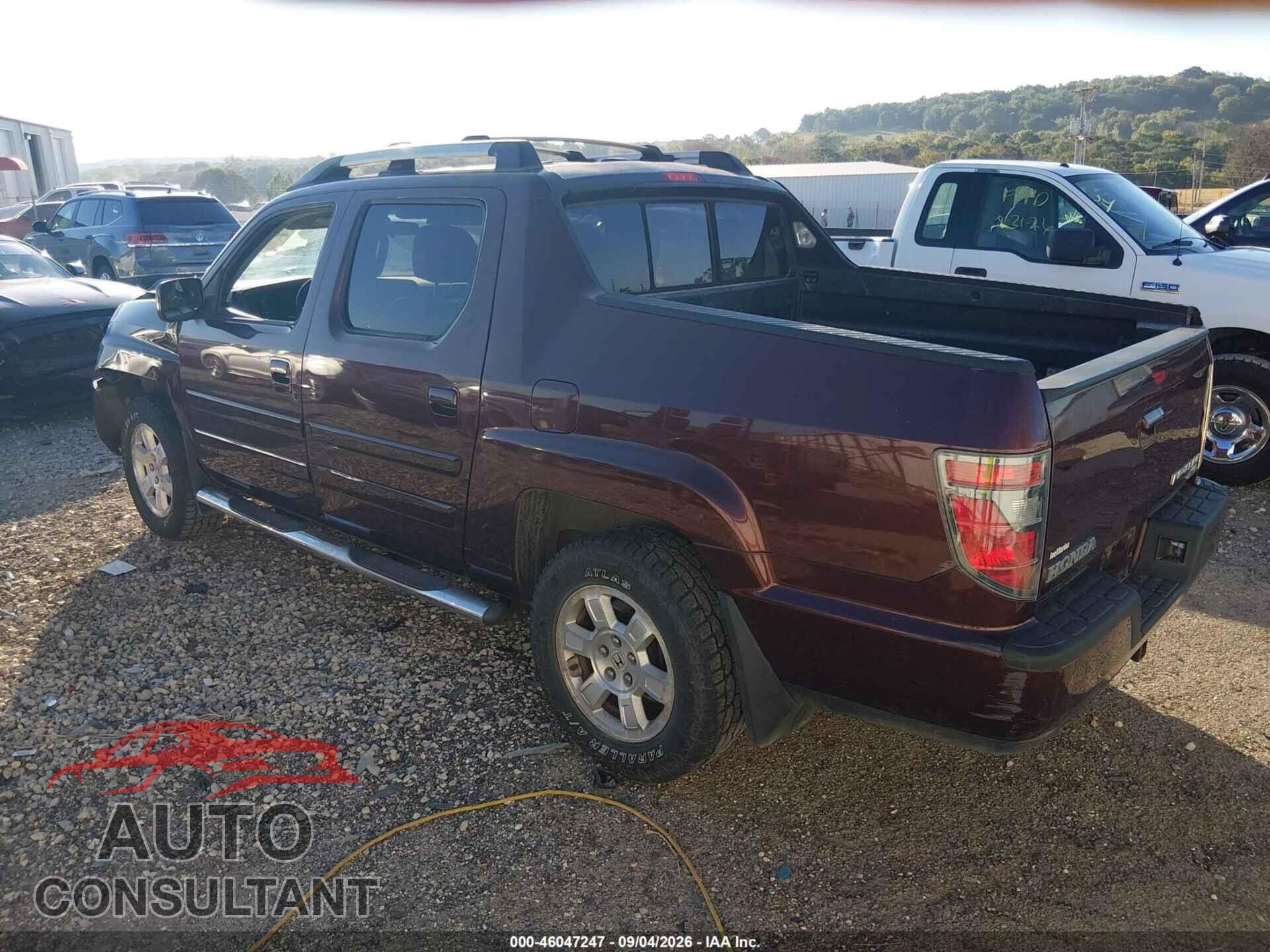 HONDA RIDGELINE 2012 - 5FPYK1F52CB460179