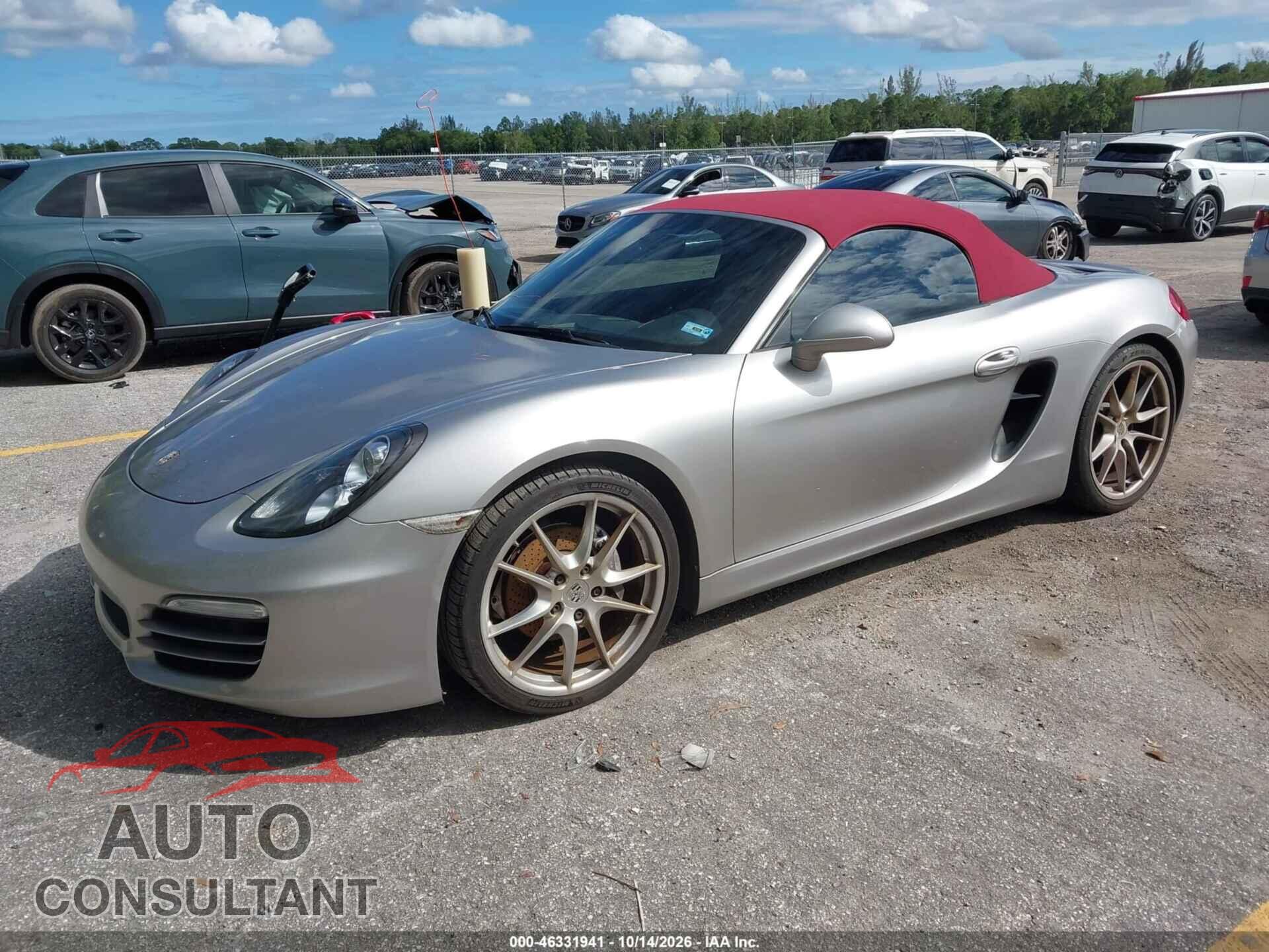 PORSCHE BOXSTER 2013 - WP0CA2A88DK112386