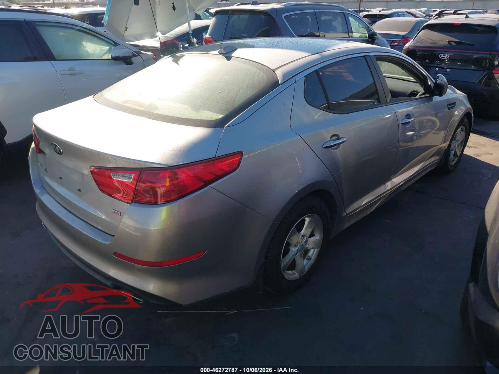 KIA OPTIMA 2015 - KNAGM4A77F5583973