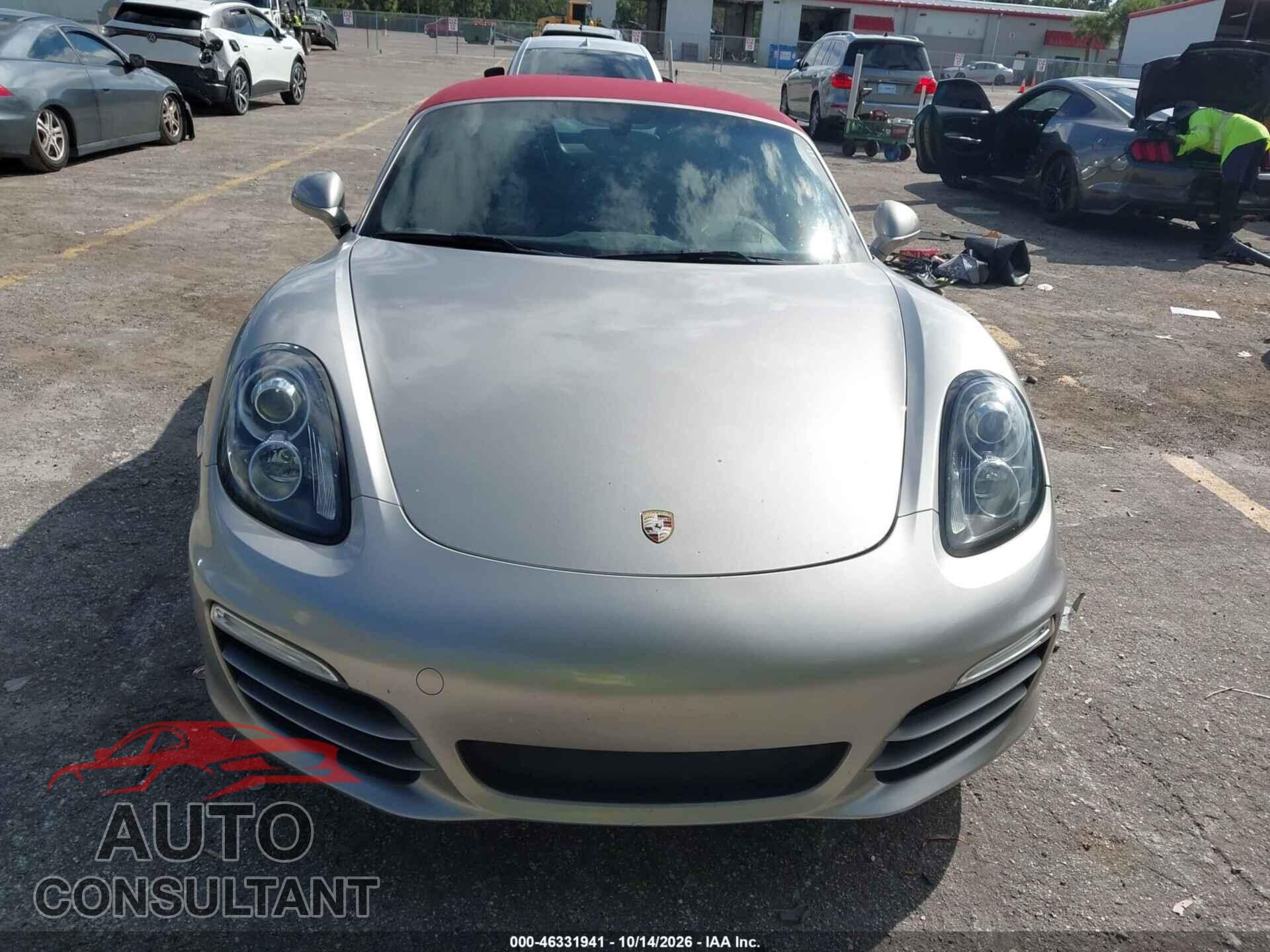 PORSCHE BOXSTER 2013 - WP0CA2A88DK112386