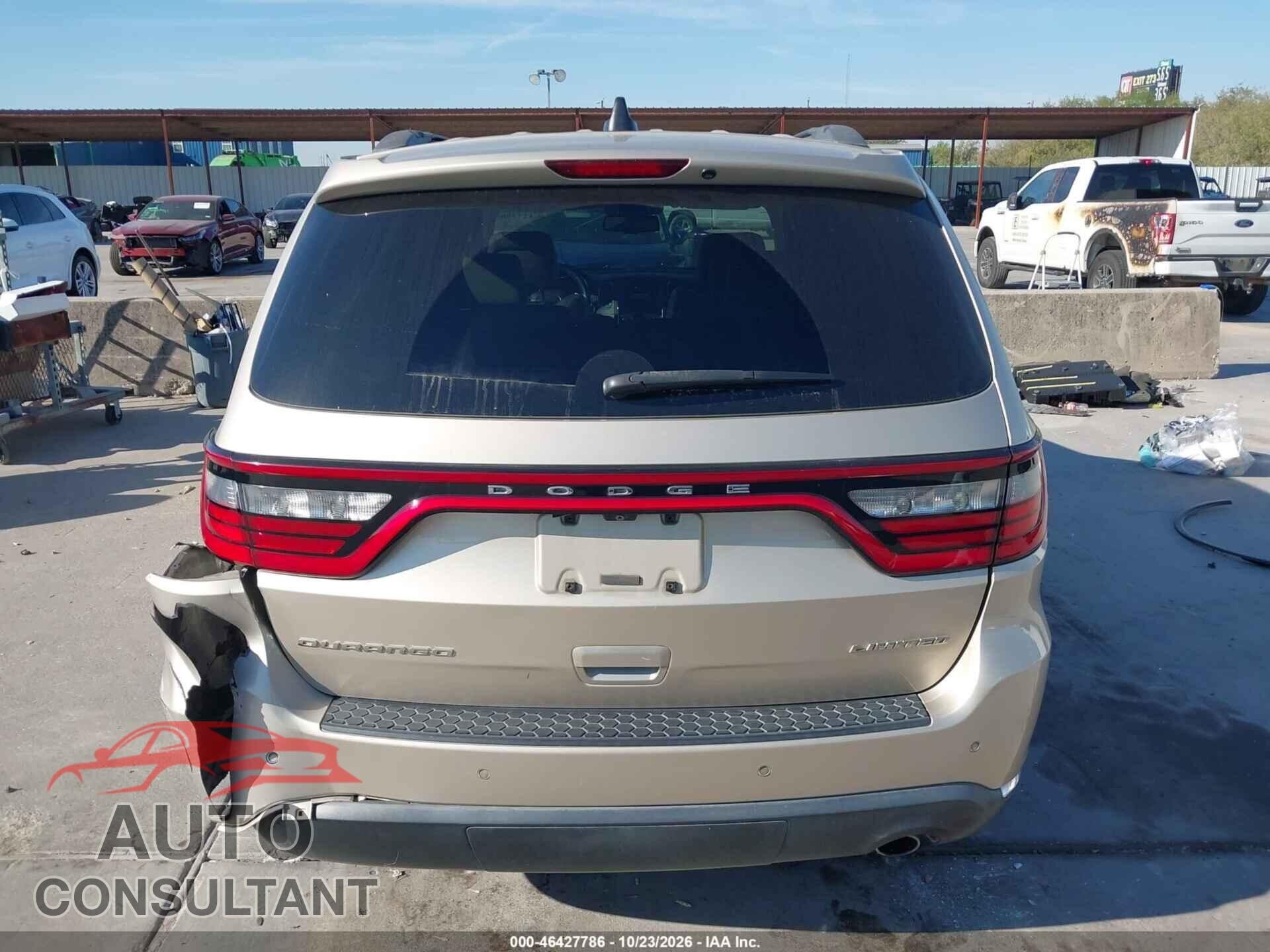 DODGE DURANGO 2014 - 1C4RDHDG7EC360583