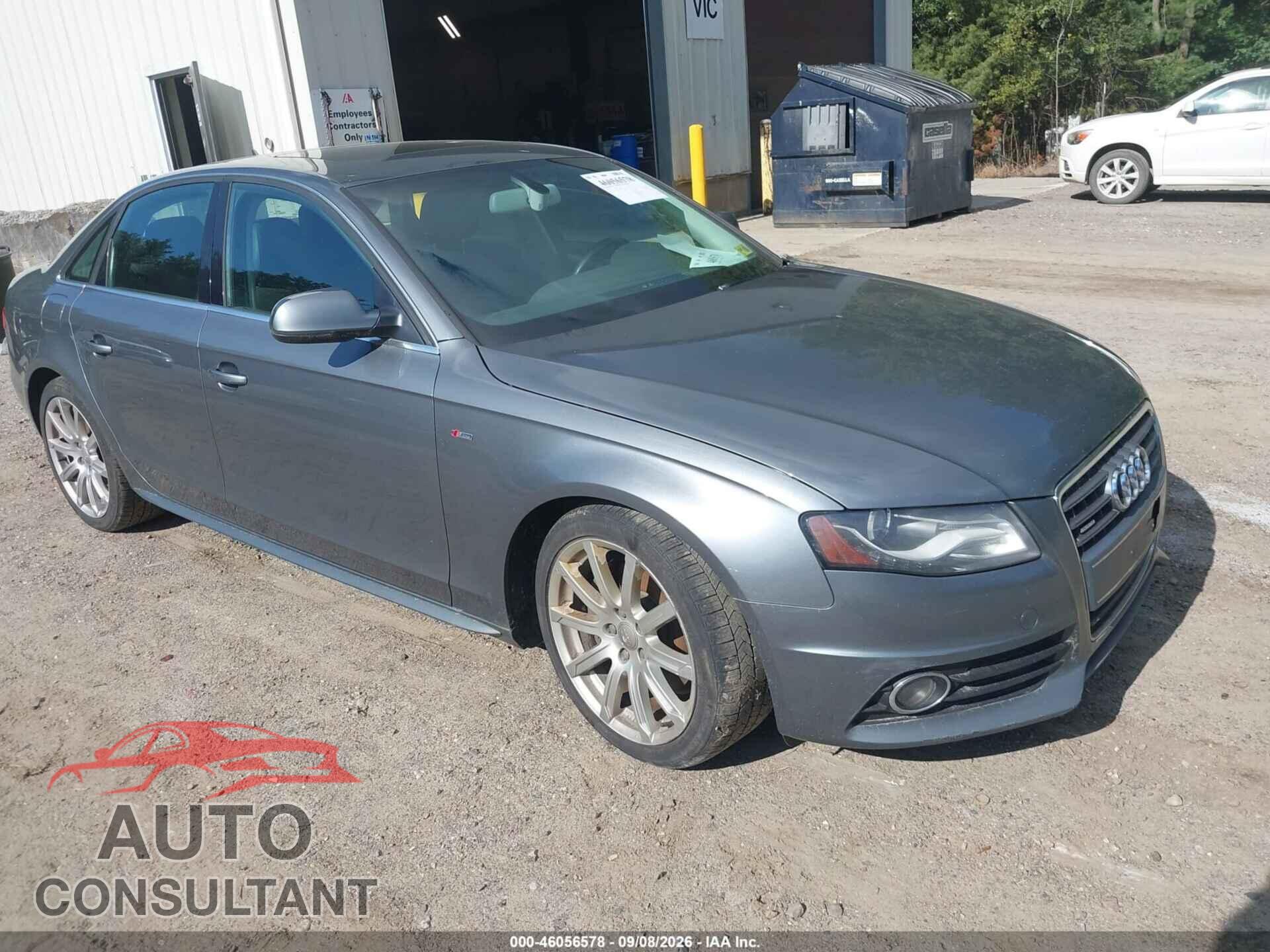 AUDI A4 2012 - WAUHFAFL4CA119366