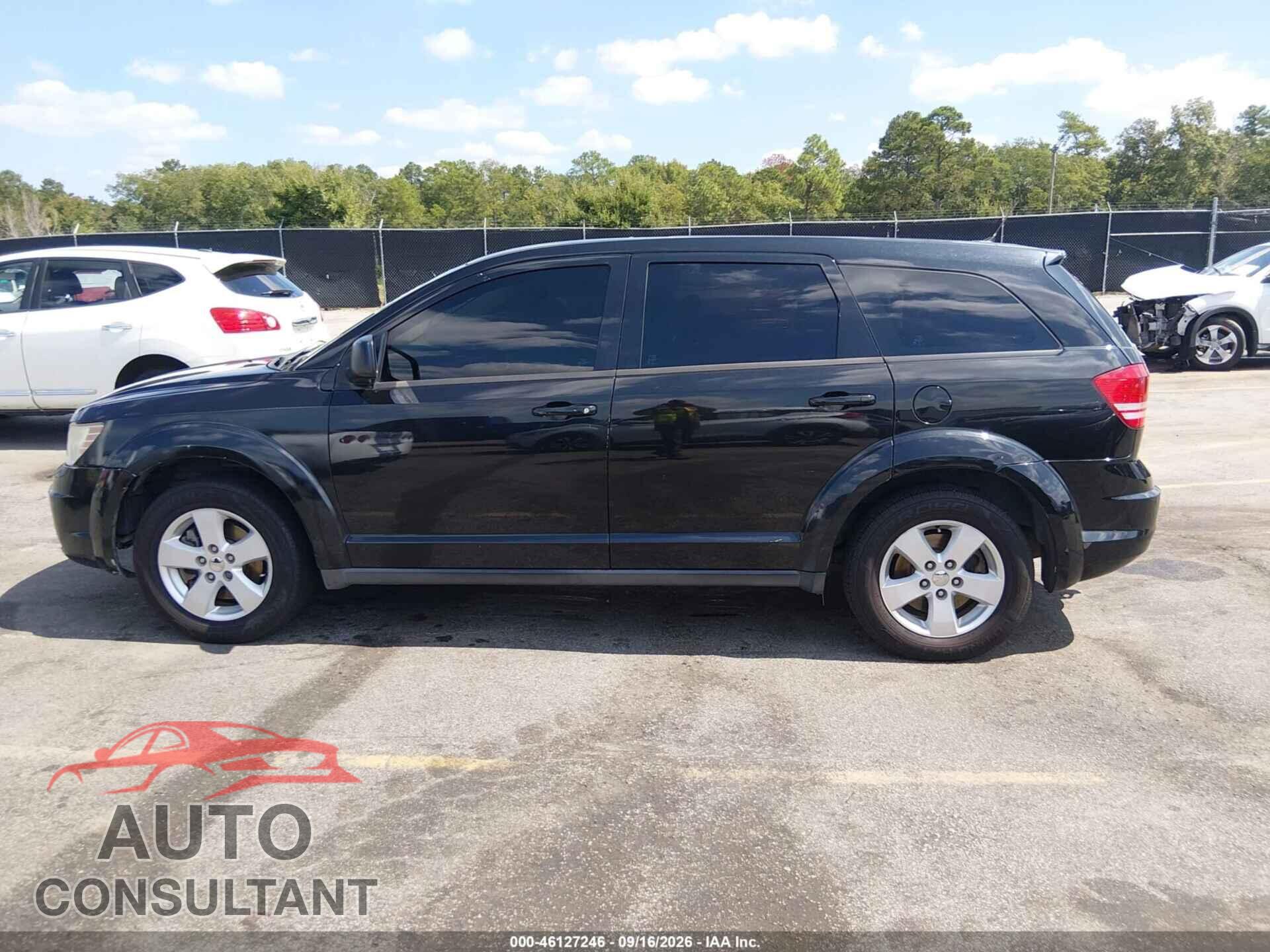 DODGE JOURNEY 2013 - 3C4PDCAB5DT612675