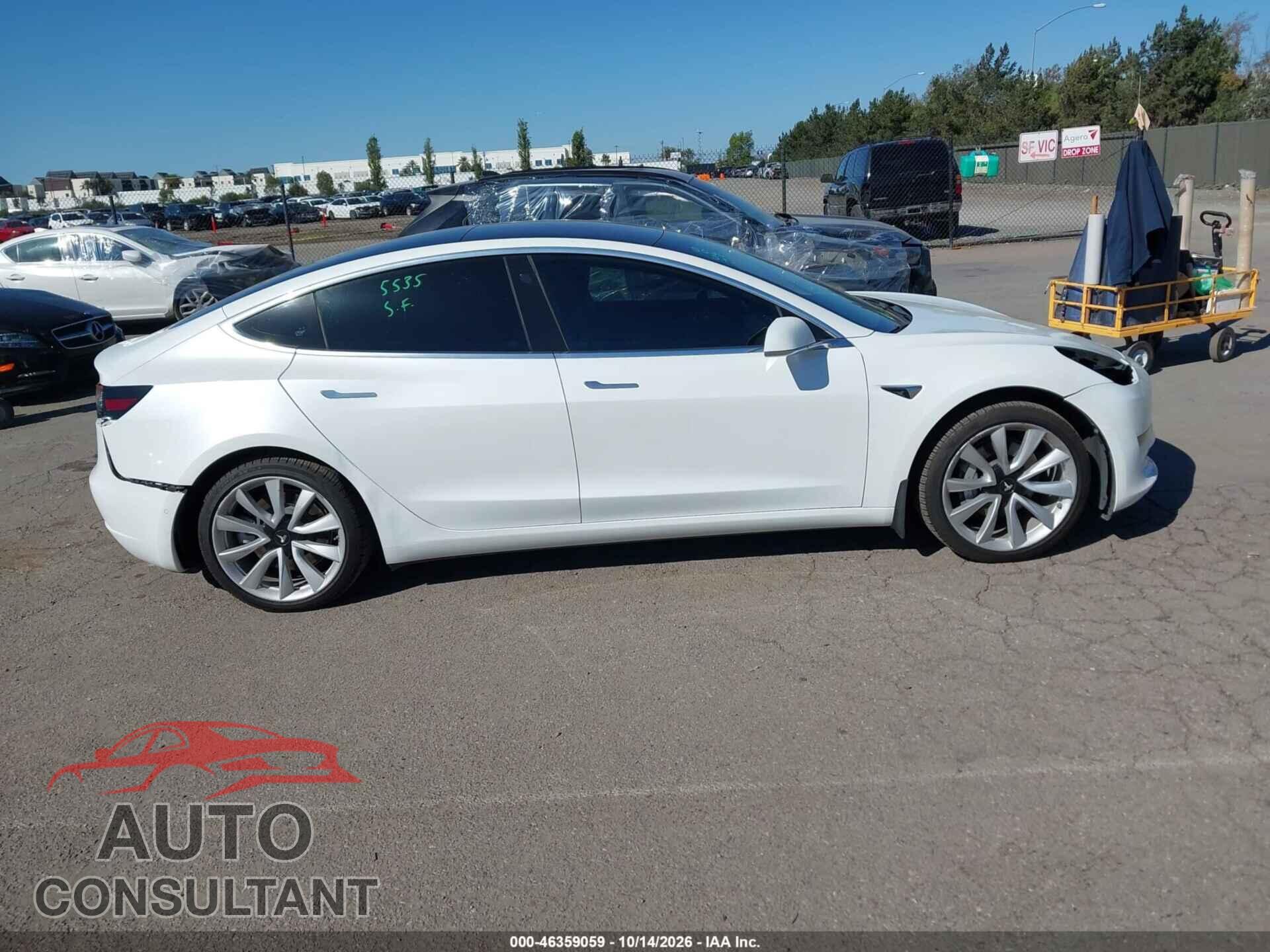 TESLA MODEL 3 2018 - 5YJ3E1EA3JF025189