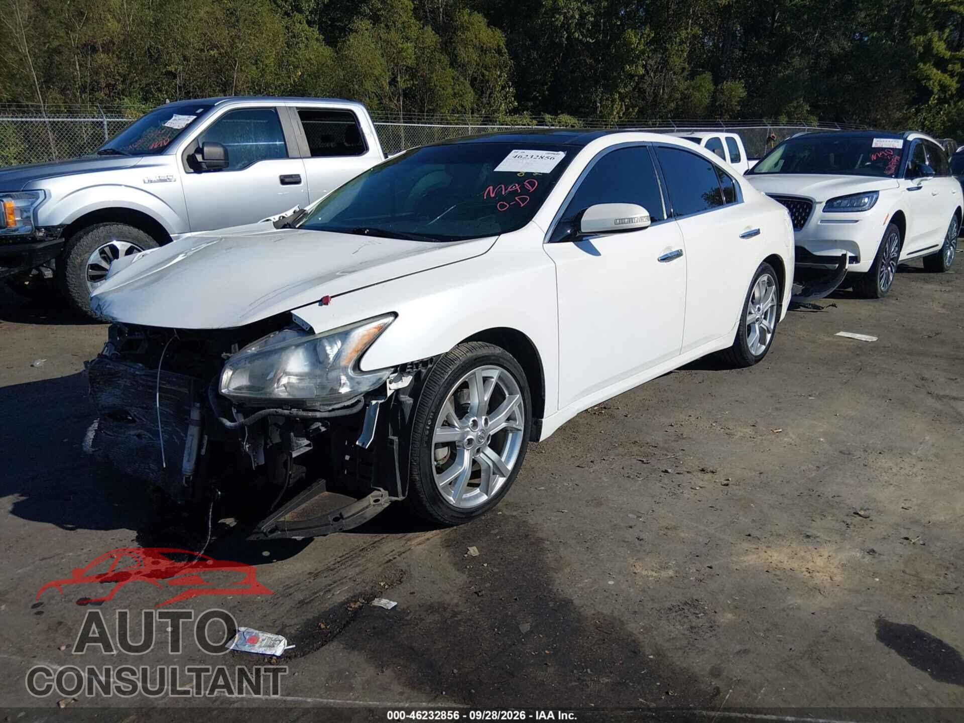 NISSAN MAXIMA 2011 - 1N4AA5AP3BC858385