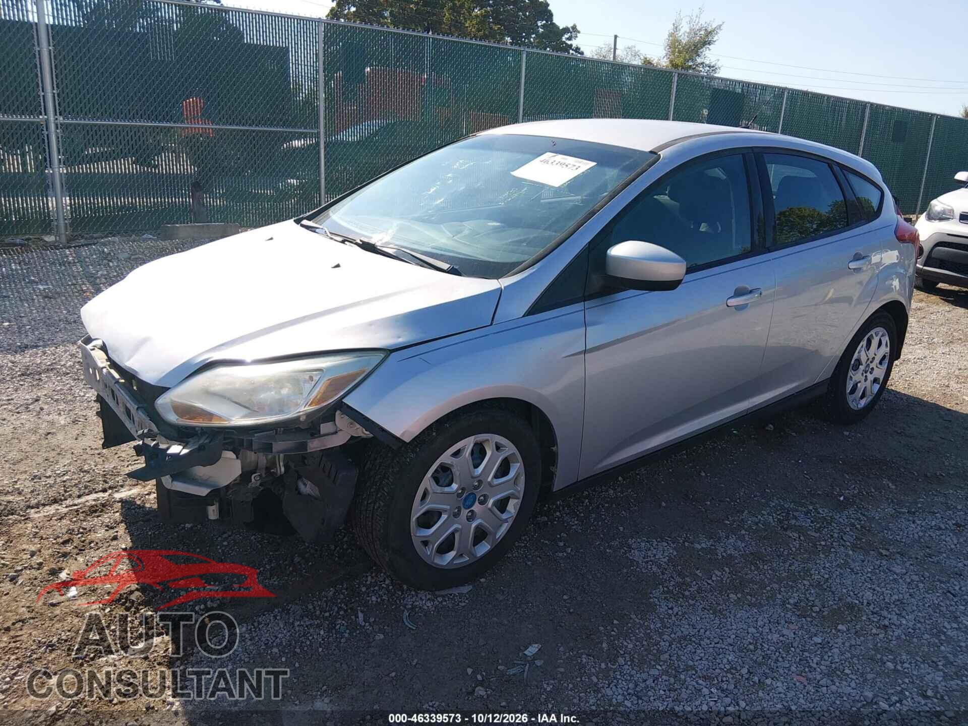 FORD FOCUS 2012 - 1FAHP3K20CL127919