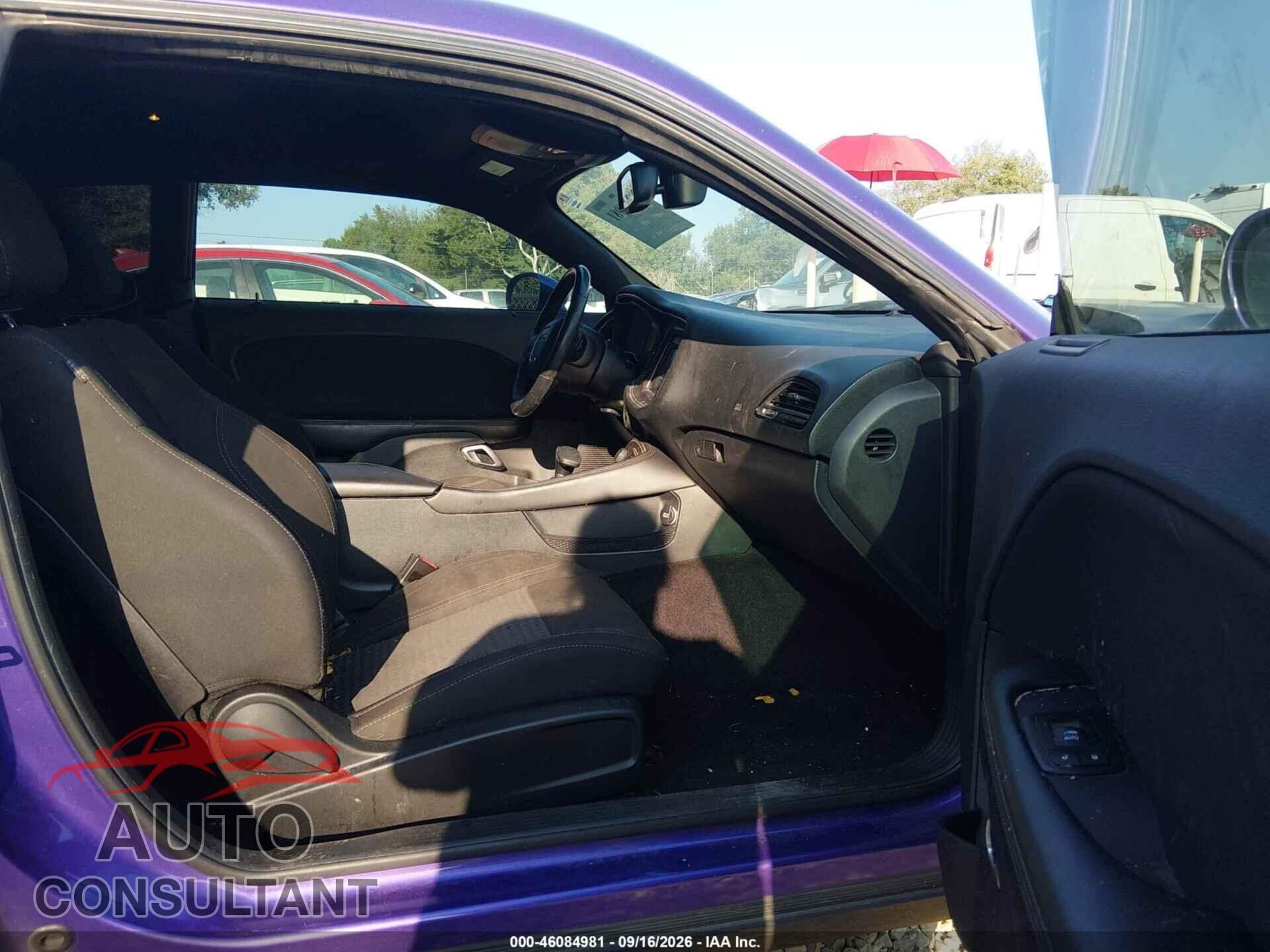 DODGE CHALLENGER 2016 - 2C3CDZBT9GH149207