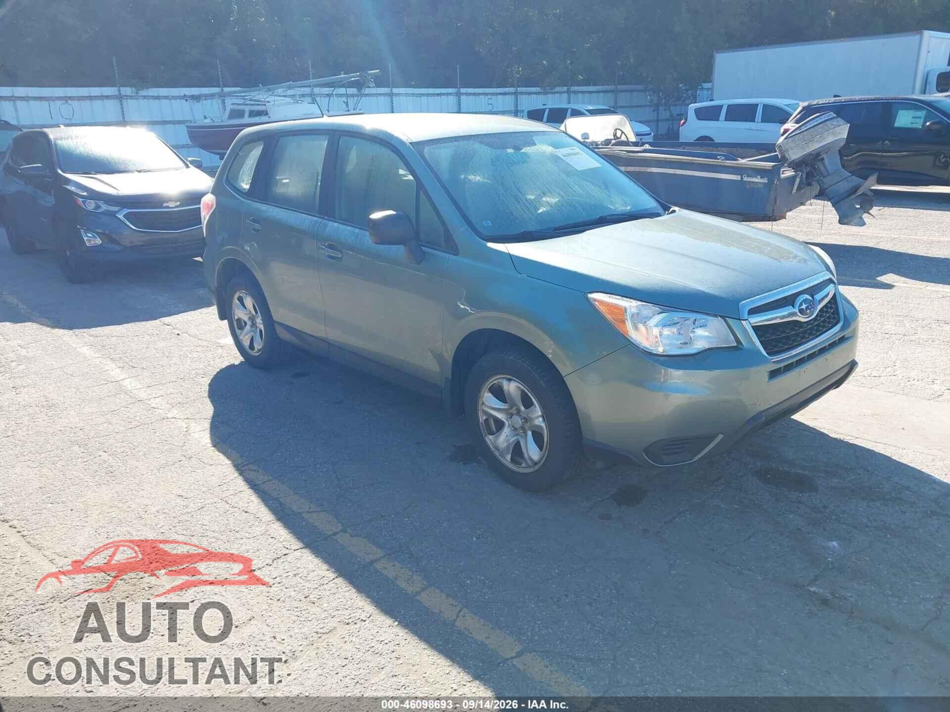 SUBARU FORESTER 2014 - JF2SJAAC3EH479643
