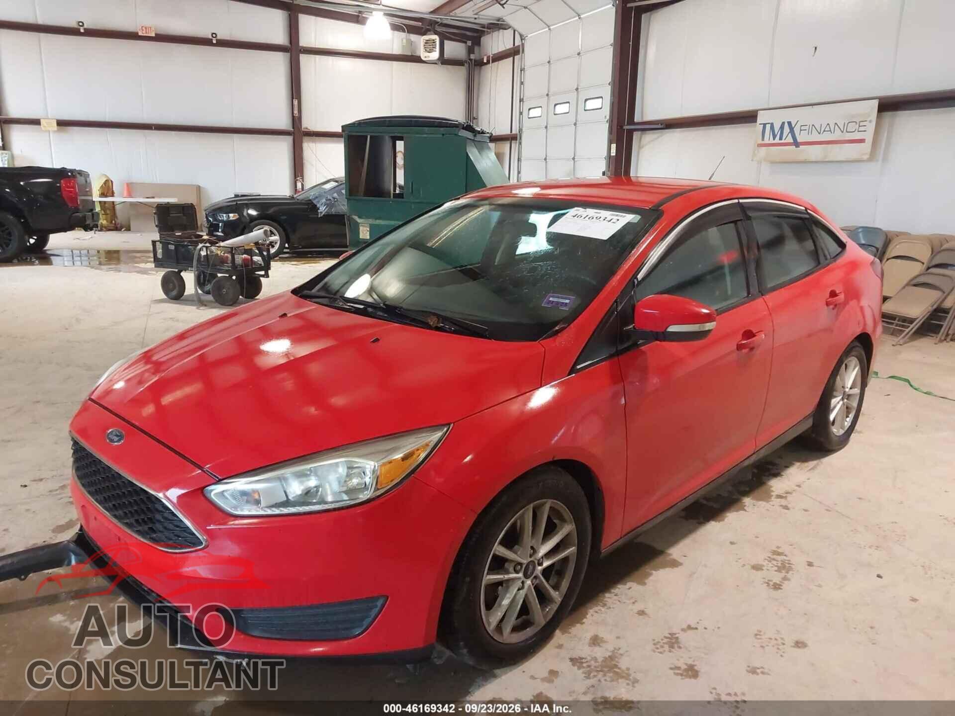 FORD FOCUS 2016 - 1FADP3F2XGL303986